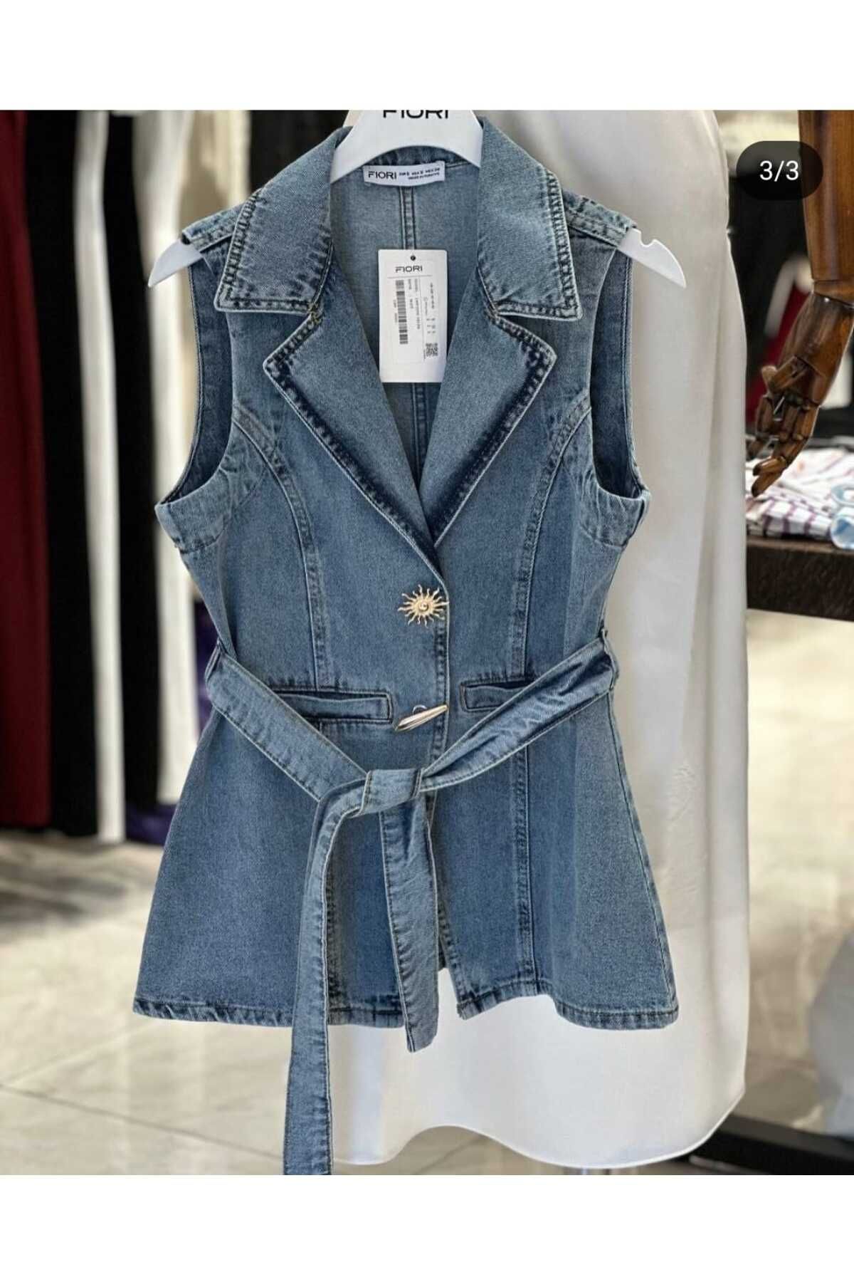 ARV MODA FASHİON THAT İNSPİRES kot yelek