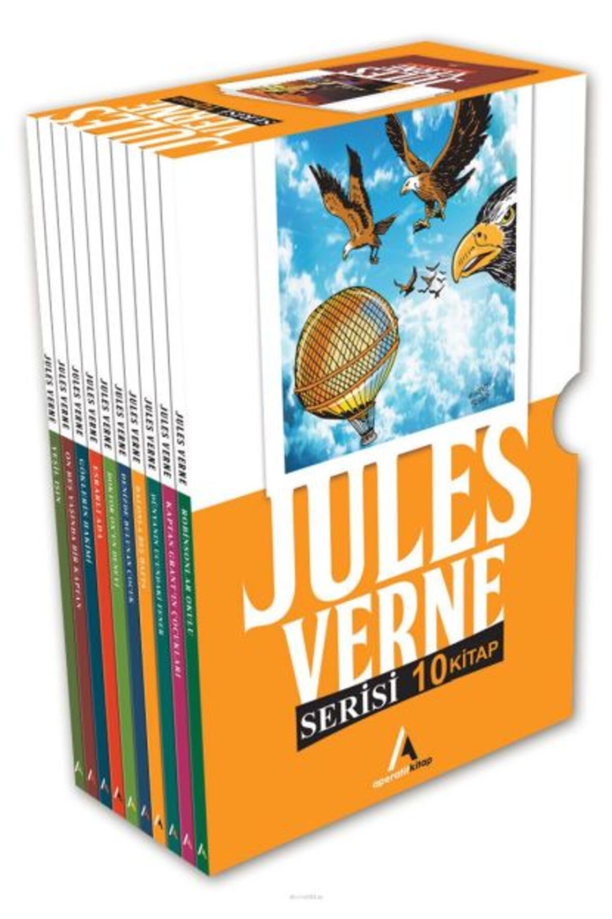 Aperatif Kitap Yayınları Jules Verne Serisi 10 Kitap