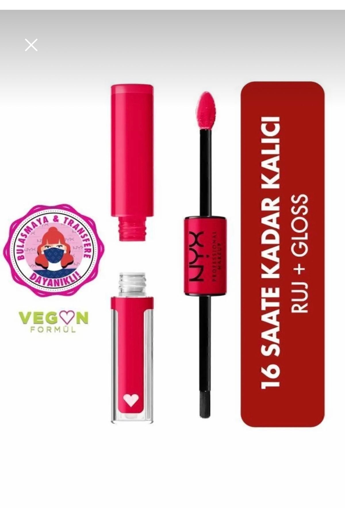 NYX PROFESSİONAL MAKEUP Shine Loud High Shine Lip Color On Mission - Dudak Parlatıcısı Gloss 18