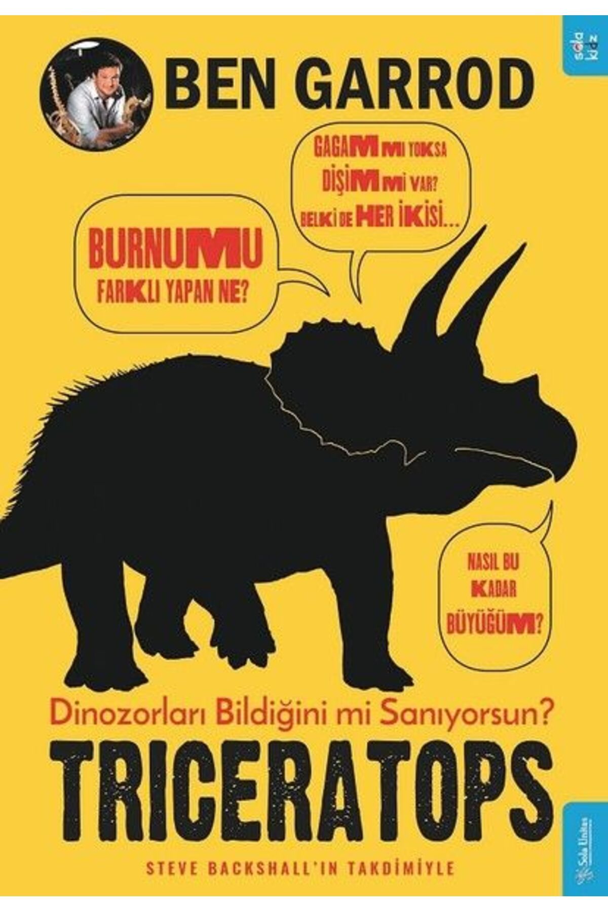Sola Kidz Triceratoops - Dinozorları Bildiğini mi Sanıyorsun?