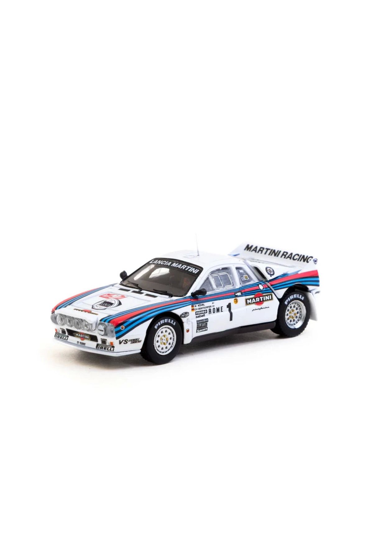 BYR Fırsat Byr 1/64 Lan 037 Rally Rally Monte Carlo 1983 #1 With Tarmac Cards Yeni