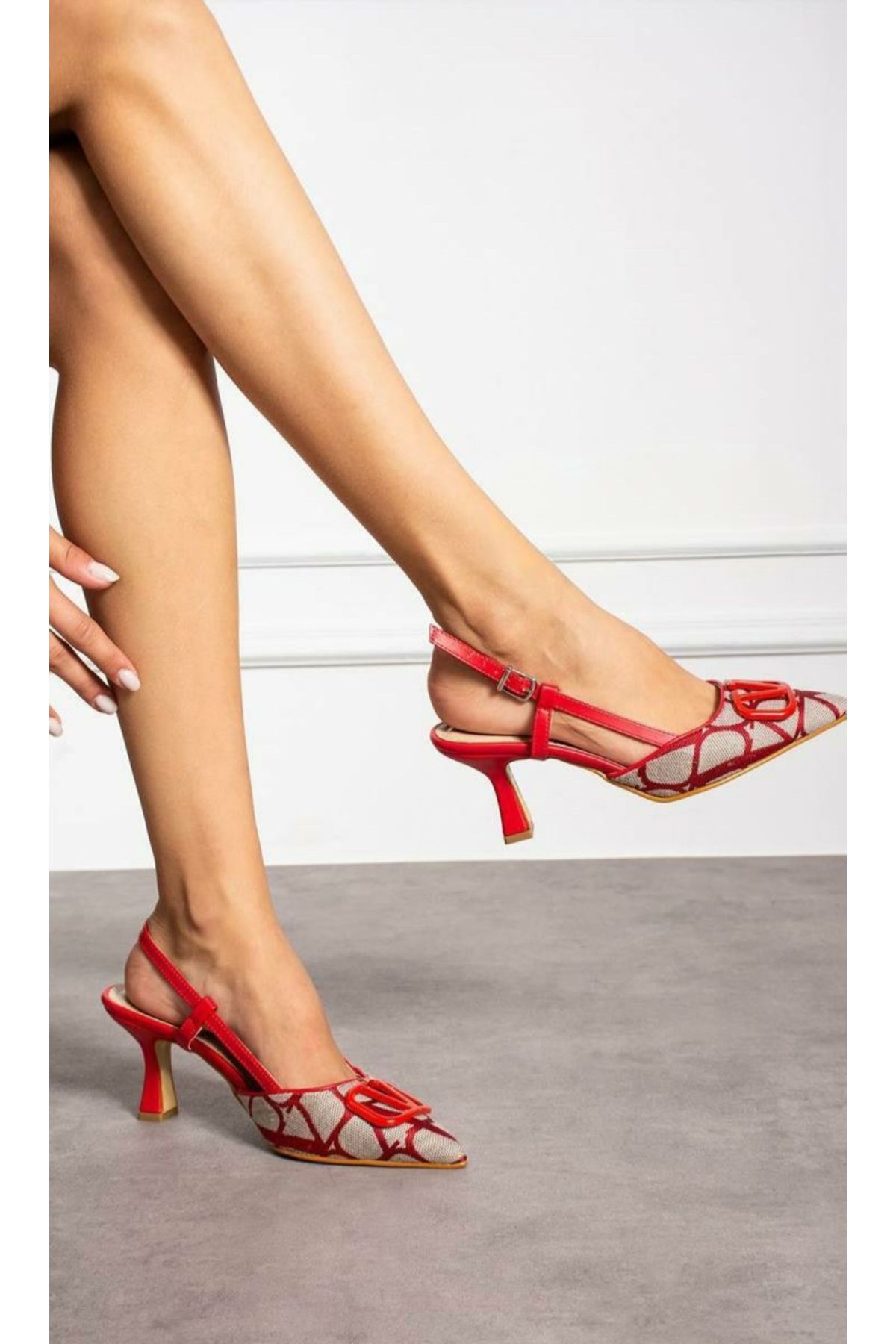 Rose bags Vlt stiletto topuklu kadın ayakkabı