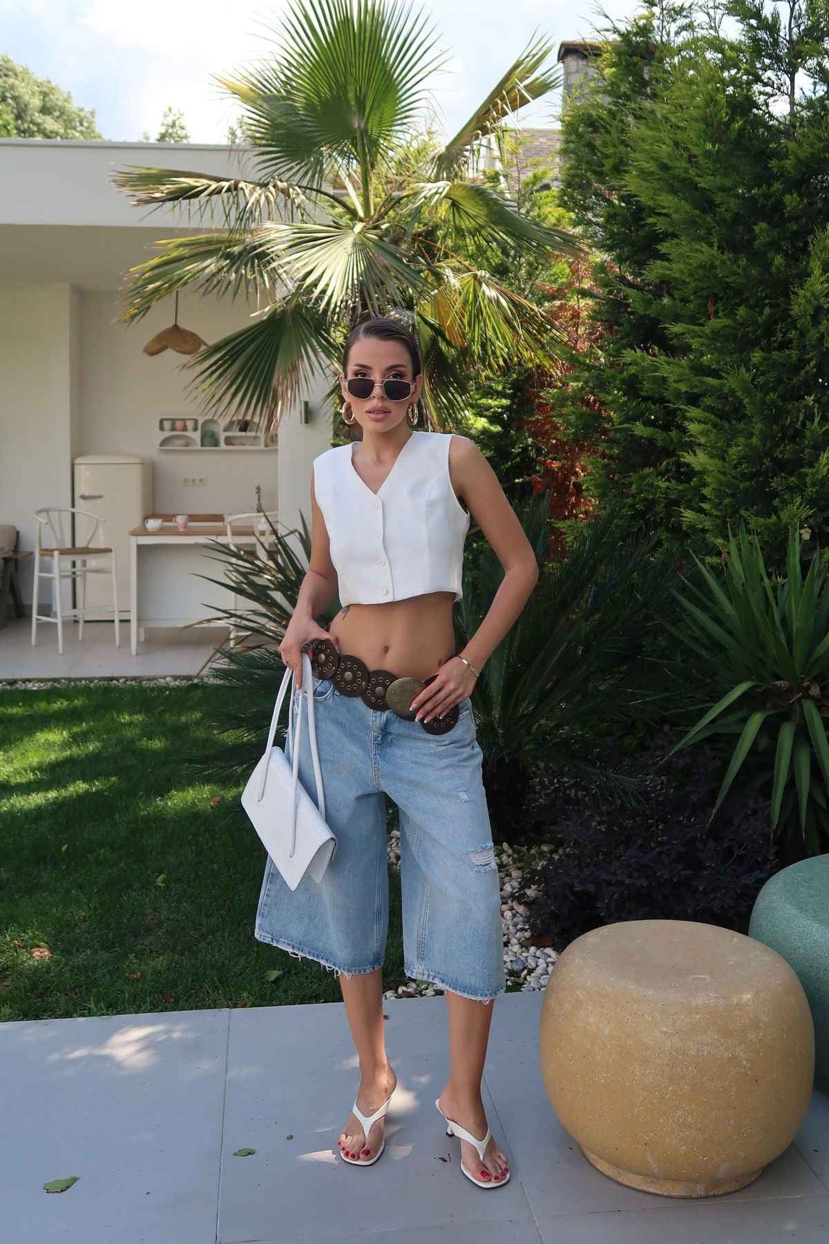 Swass Palma Summer Julie Keten Crop Yelek