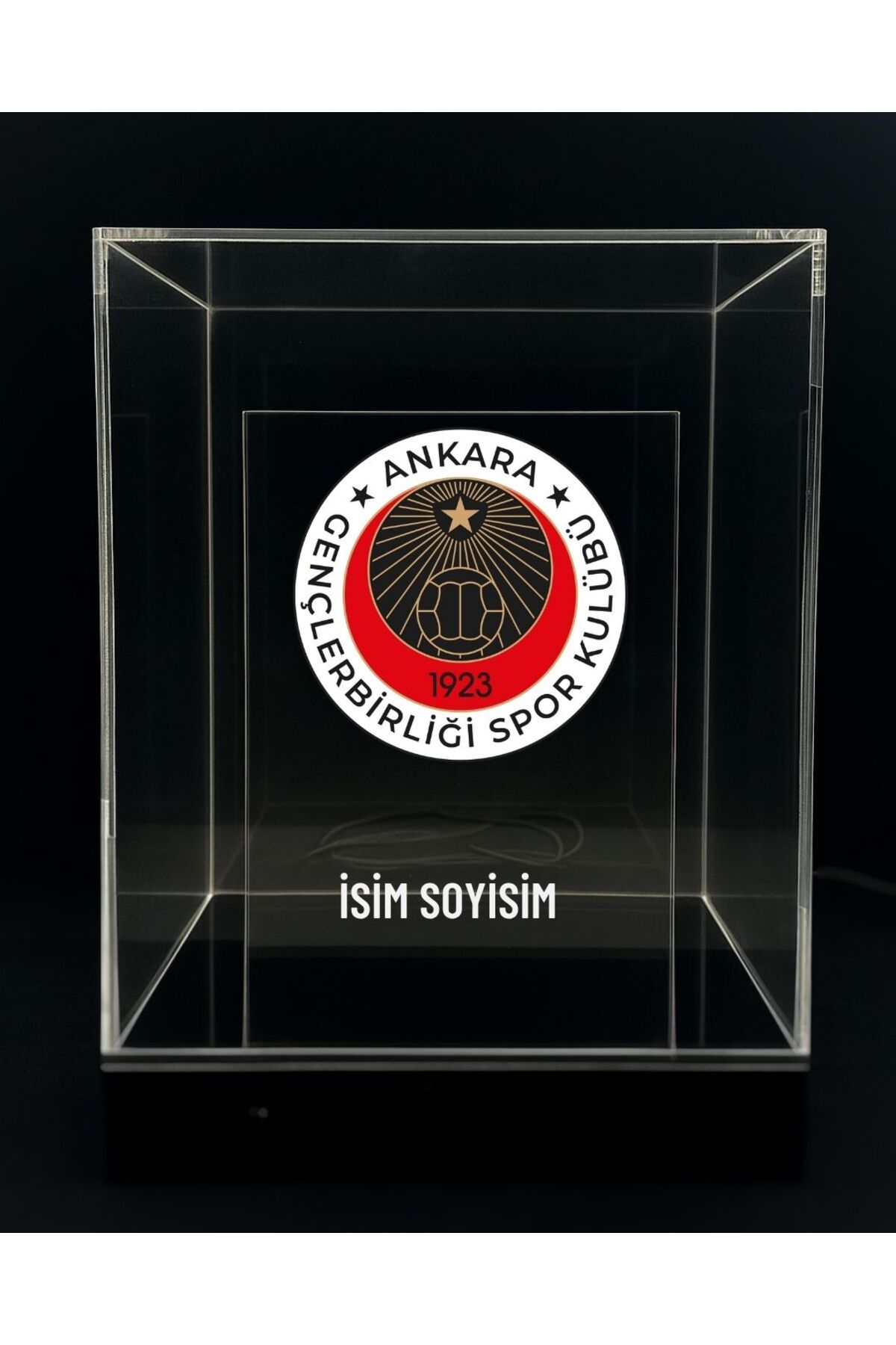 iscom ANKARAGÜCÜ TEMALI KİŞİYE ÖZEL LED IŞIKLI KONSEPT HEDİYE