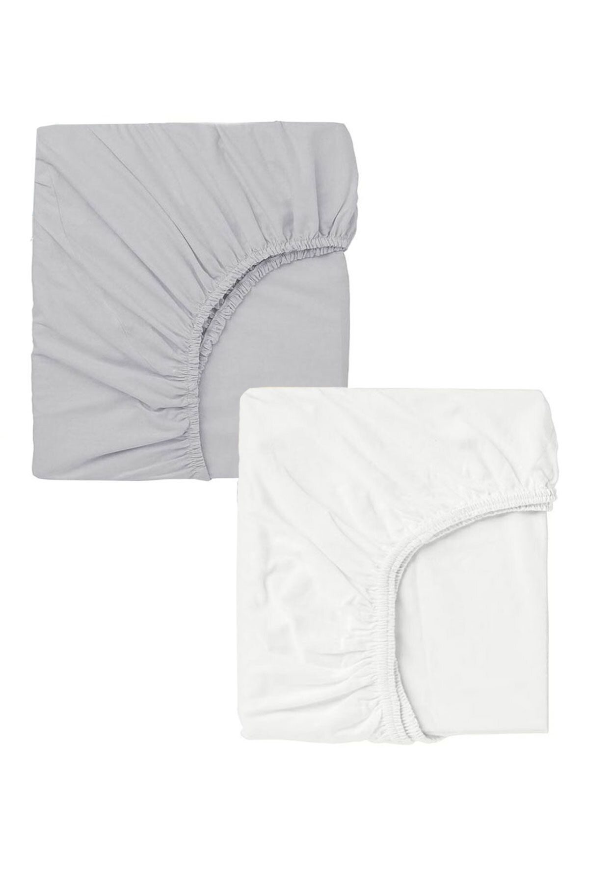 EFFE 2 Adet 70 X 120 X 20 Cm Lastikli Penye Kumaş Bebek Çarşafı