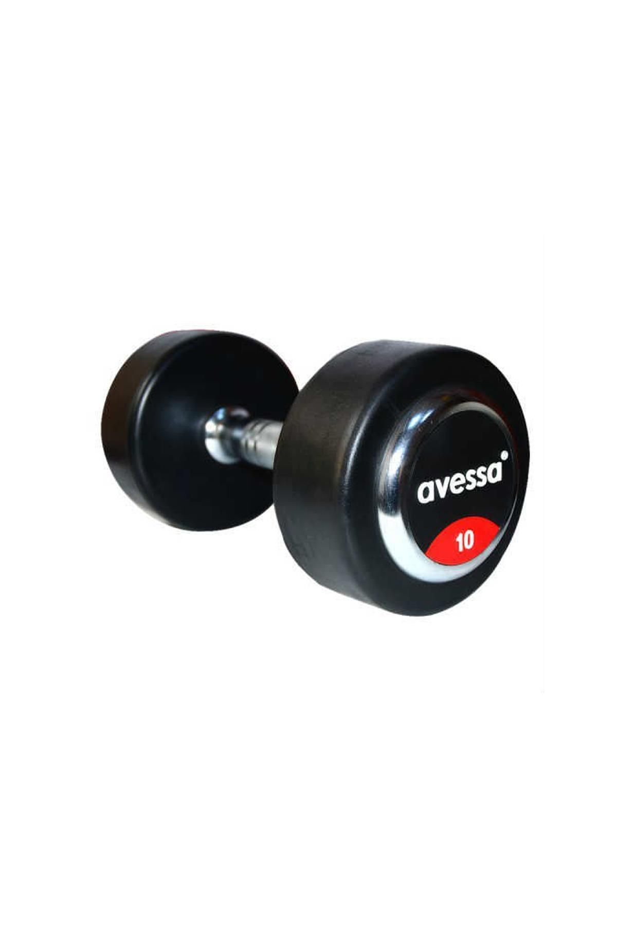 SerenityHaven 10 Kg Olimpik Dambıl Kauçuk Kaplı Salon Tipi
