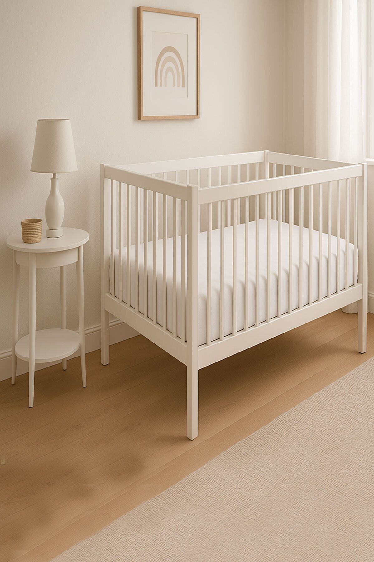 EFFE-2 Pieces 70 X 120 X 20 cm Elastic Combed Cotton Fabric Baby Bedsheet 3