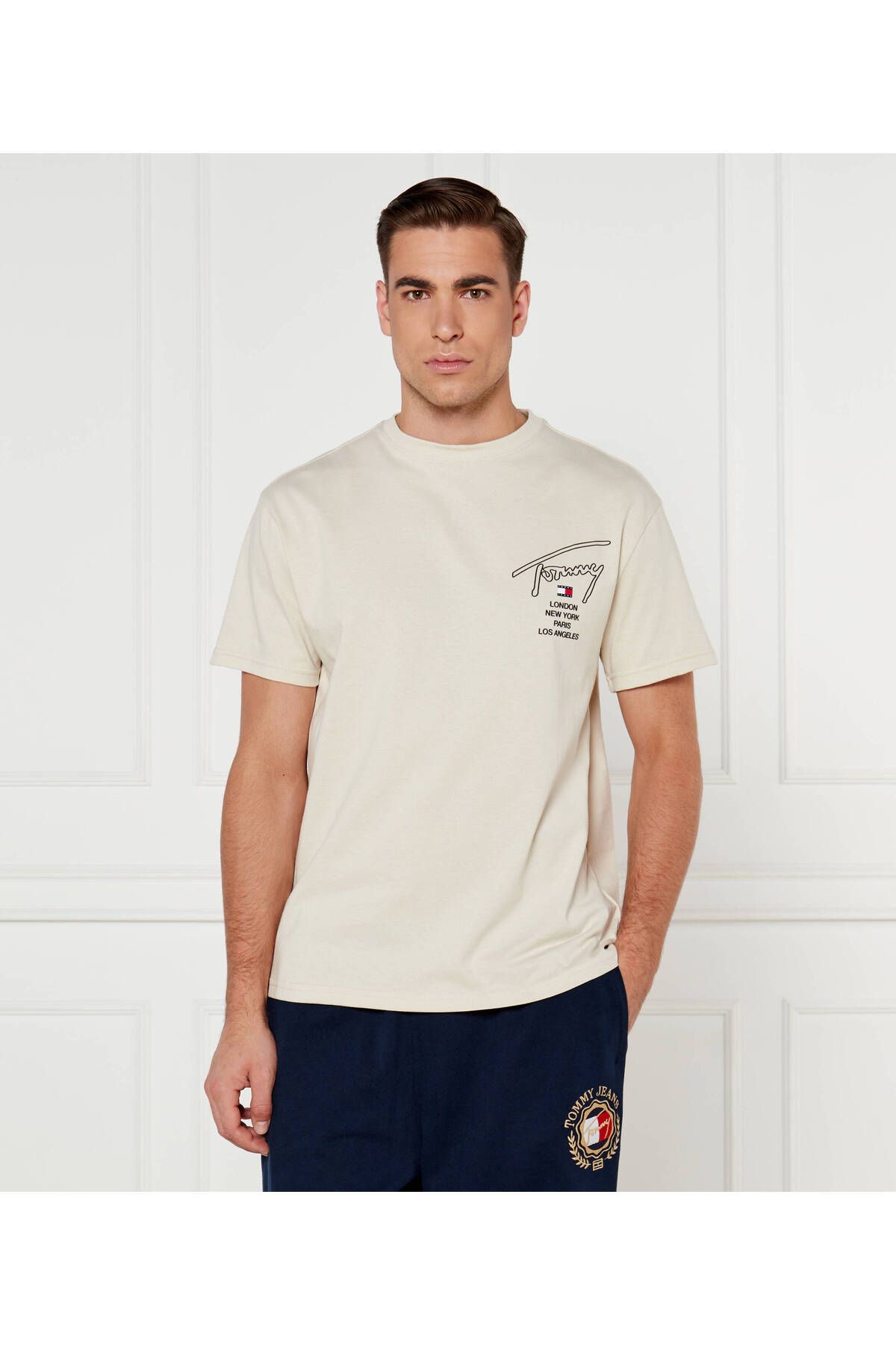 Tommy Hilfiger erkek tshirt Regular Fit DM0DM19698