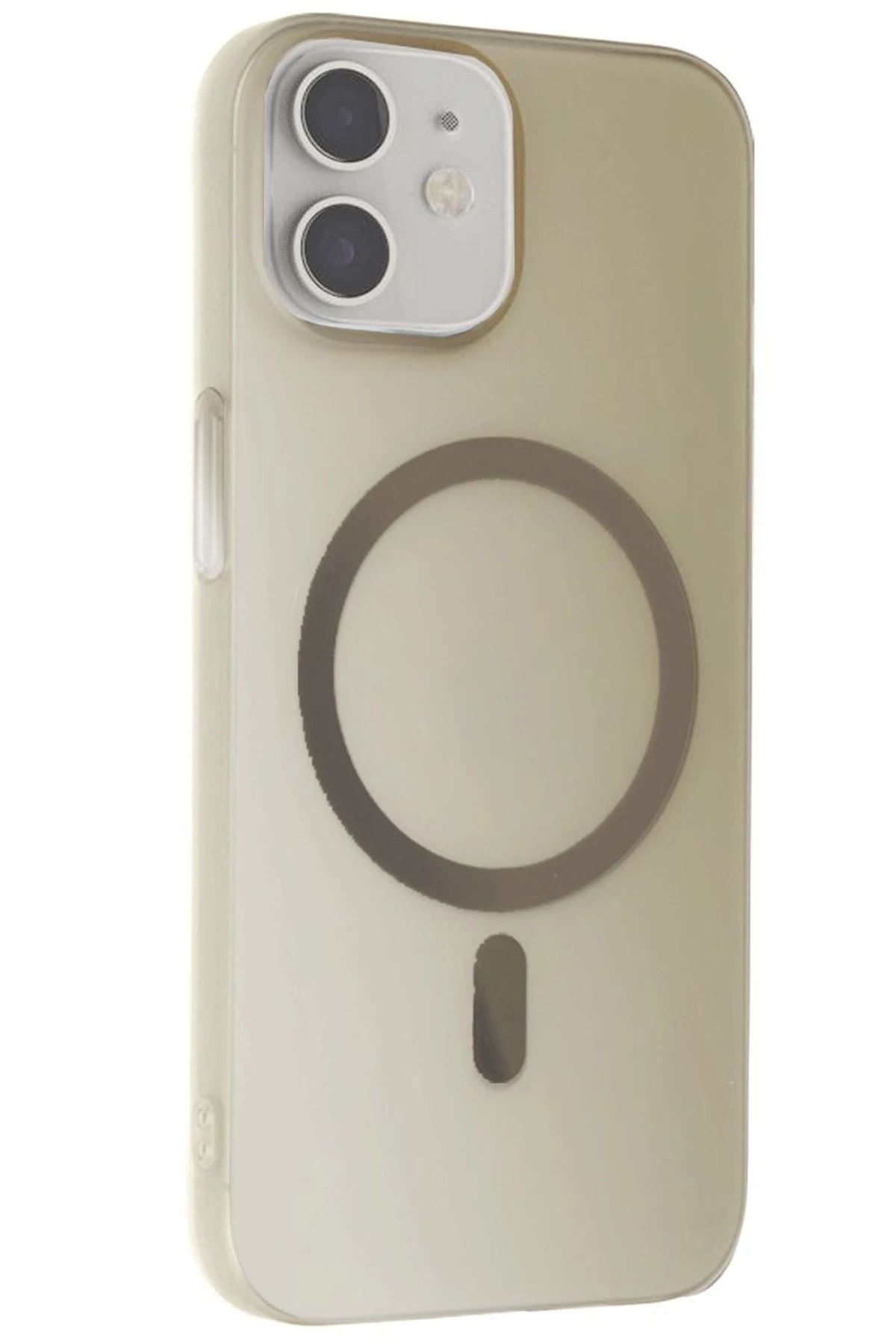 Zentico iPhone 12-12 Pro Uyumlu Tuna PC Slim MagSafe Kılıf