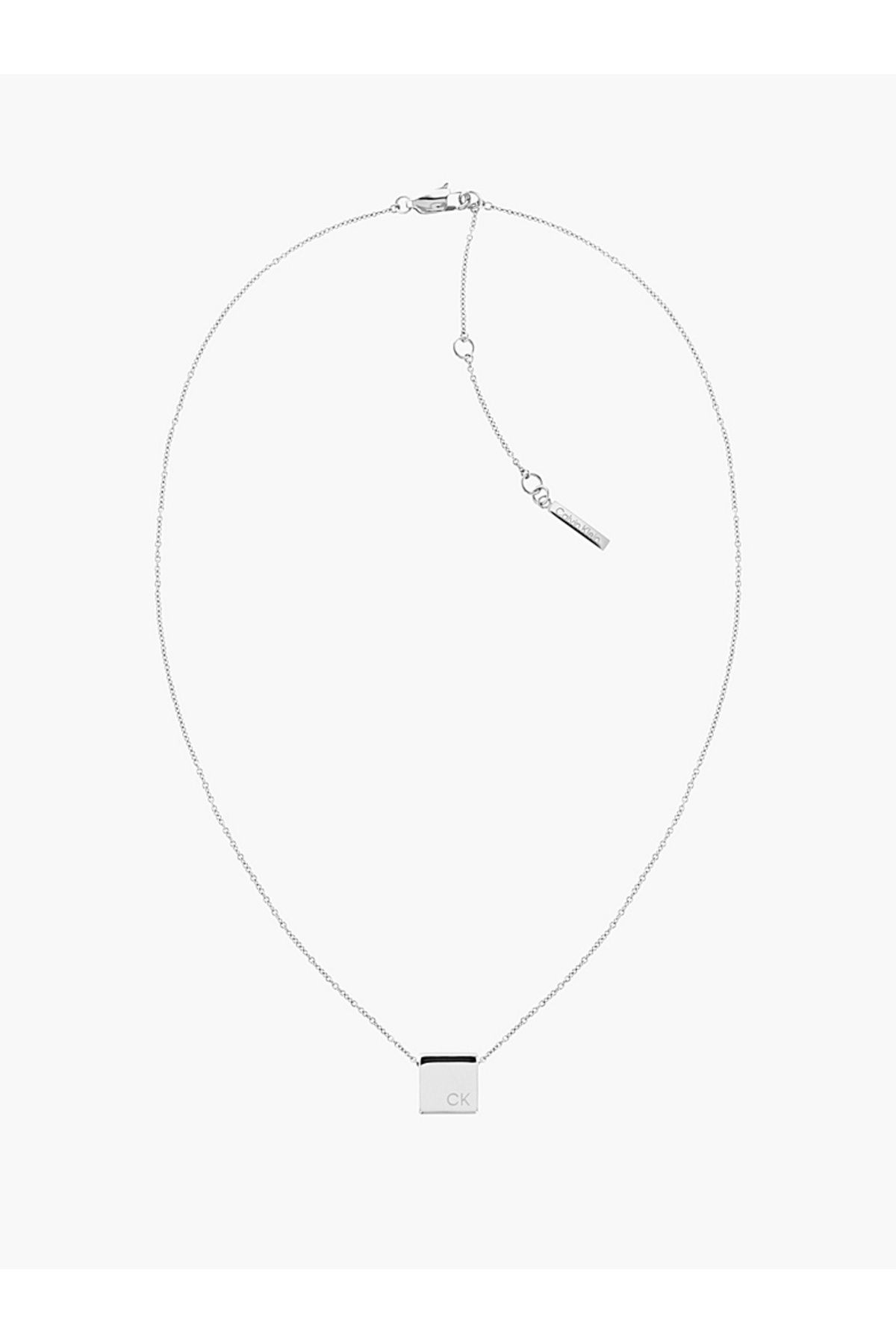 Calvin Klein Square Shape Pendant Necklace