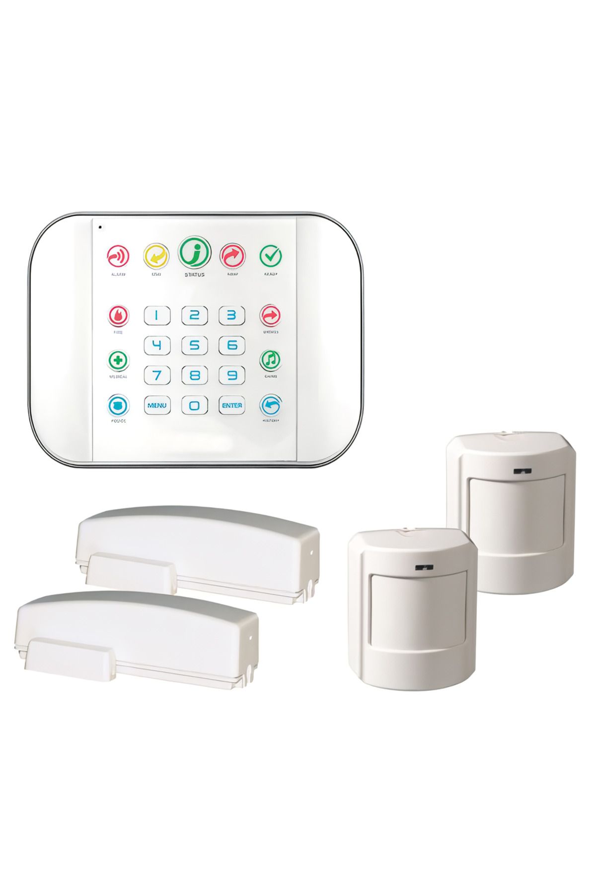 GÜMRÜK BEY ZeroWire Akıllı Ev Wireless Wifi Güvenlik & Ev Otomatiği Güvenlik Alarm Sistemi Kablosuz Panel Seti