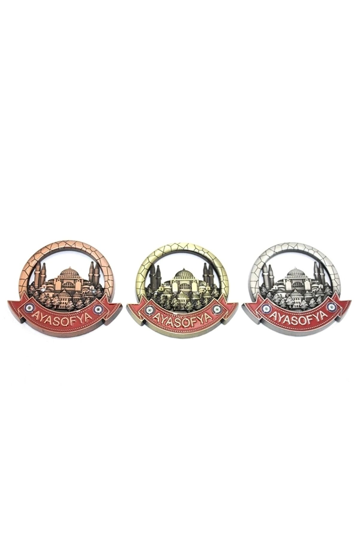 STOREMAX İstanbul Temalı Metal Magnet Alk3338
