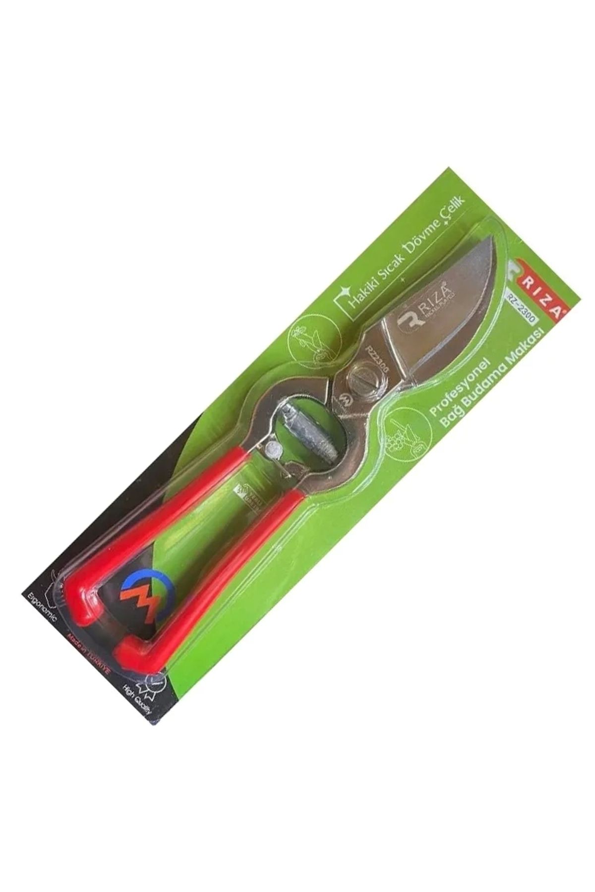 YNT İthalat Sıcak Dövme Çelik Pro Ergonomik Bahçe Bağ Makası 24 Cm