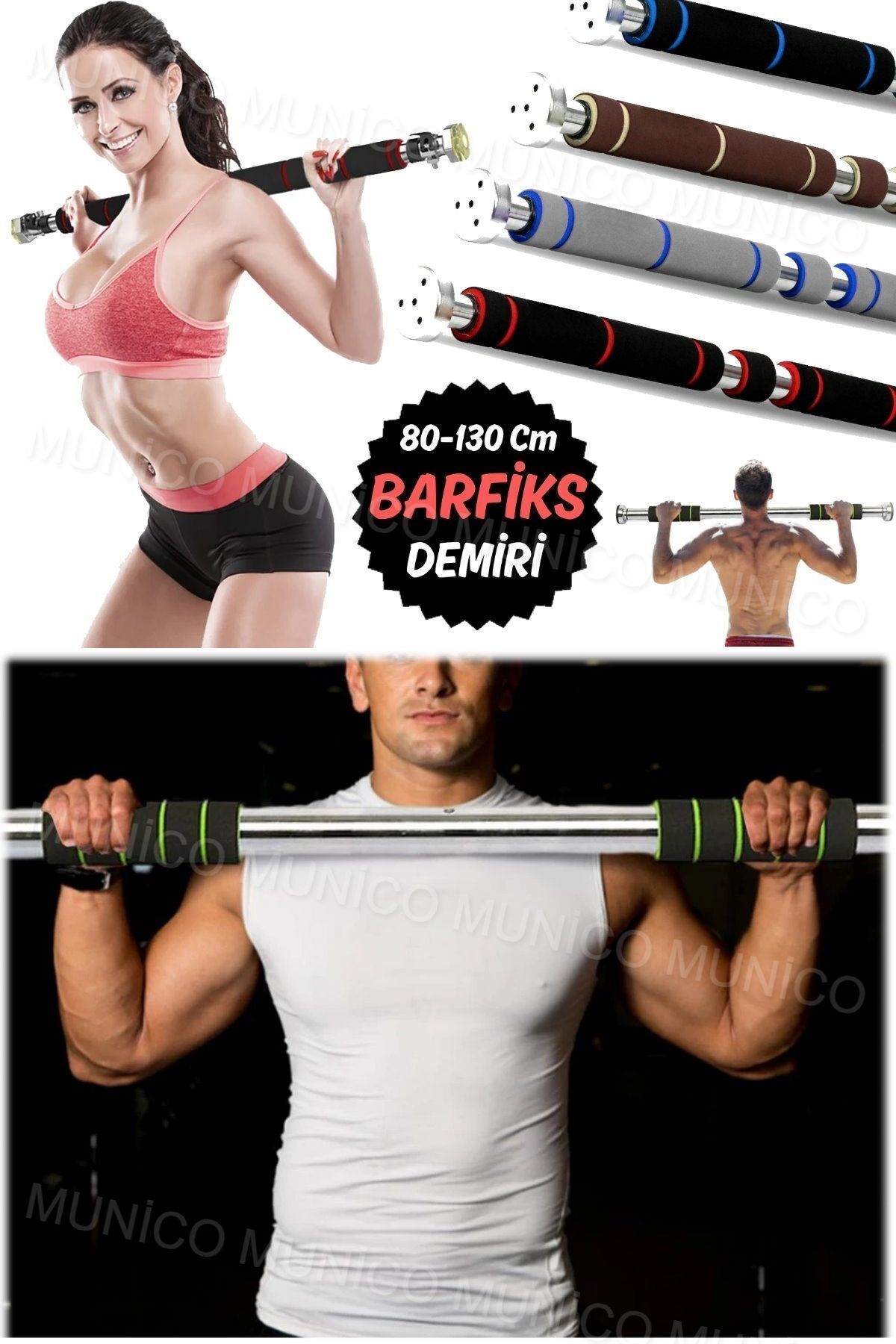 SerenityHaven Vücut Geliştirici Asılma Çubuğu Güçlü Sağlam Spor Salonlarına Son Evde Kolayca Kurulan Kapı Barfiks