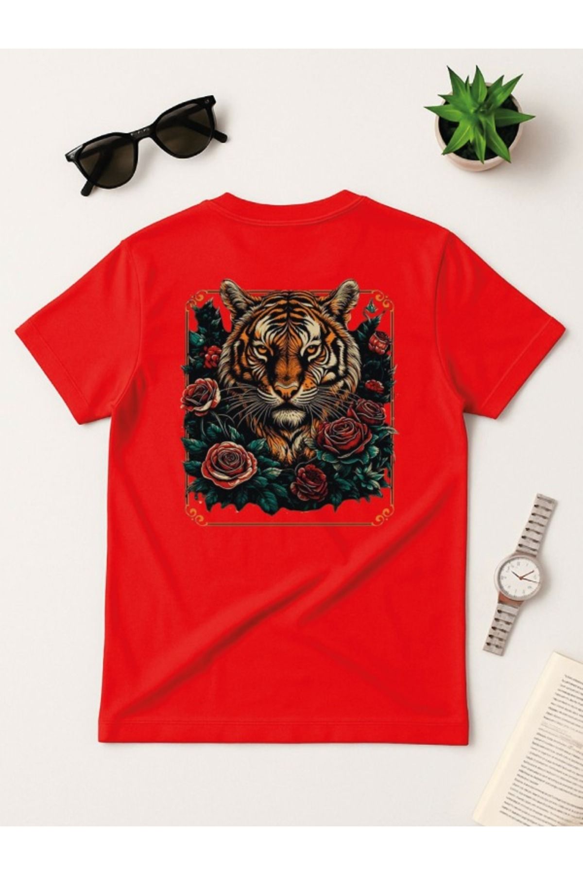 Artwen Kaplan Baskılı Regular Fit Tişört