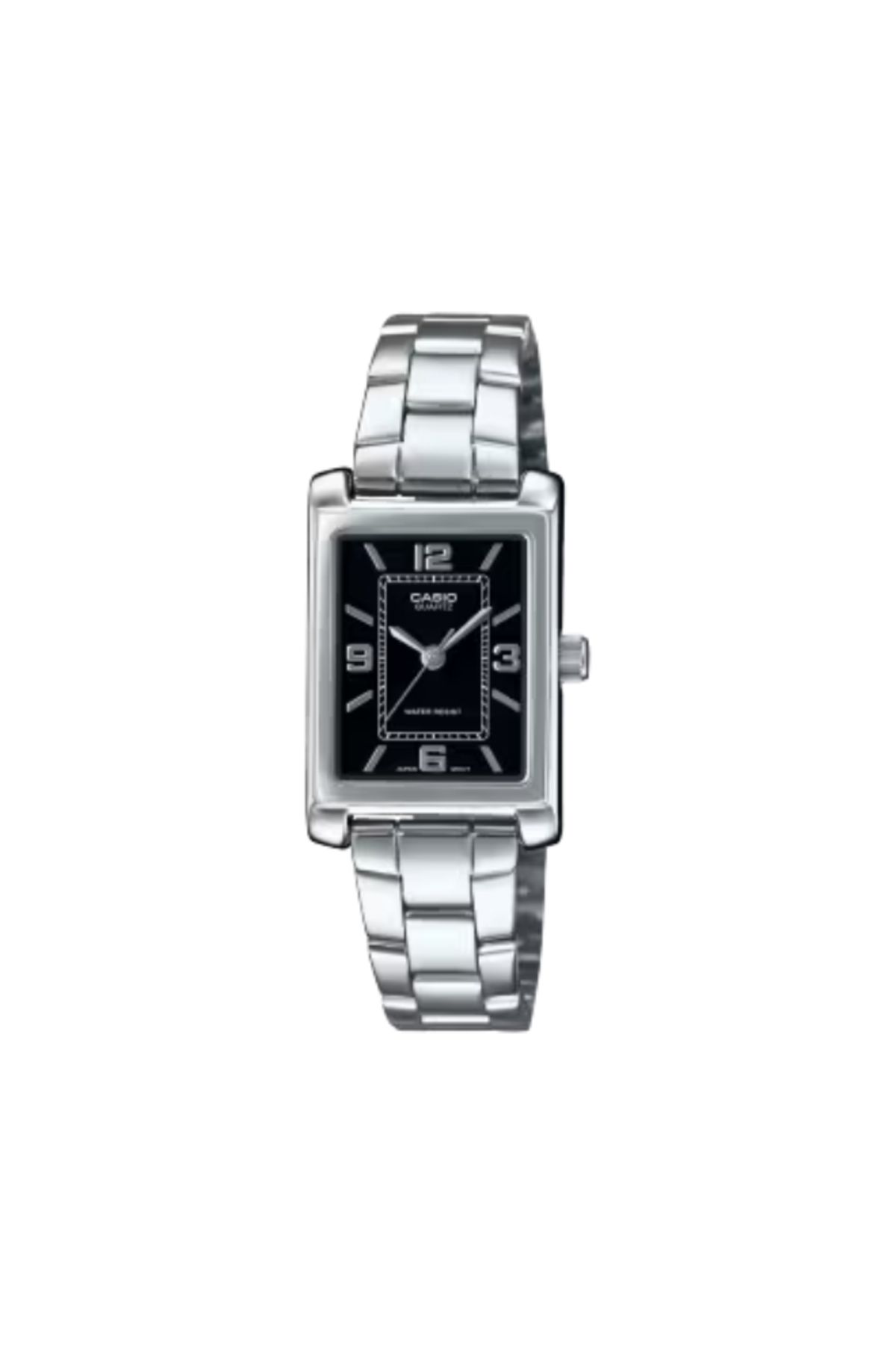 Casio-CASIO Women's Analog Black Dial Watch - LTP-1234DD-1ADF 1