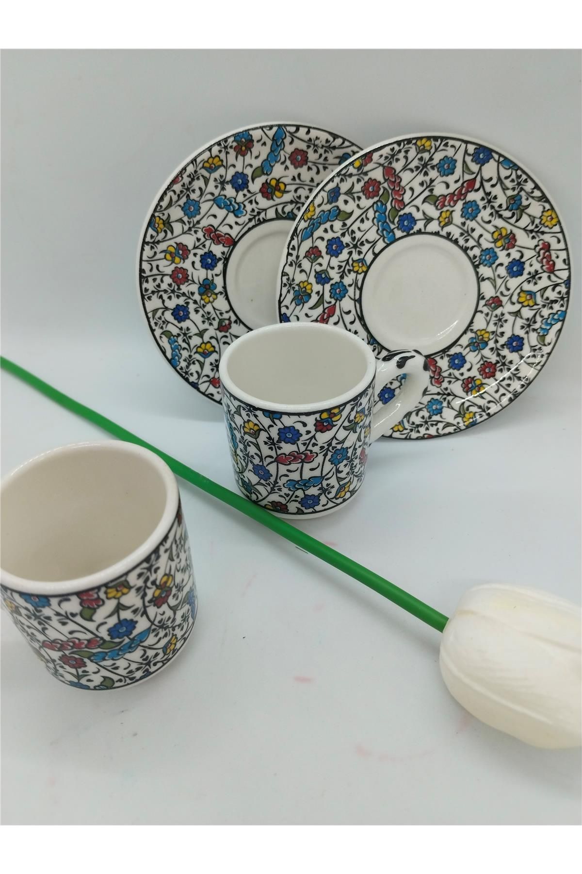 oaşk TOPKAPI İŞİ ÇİÇEKLİ FİİNCAN