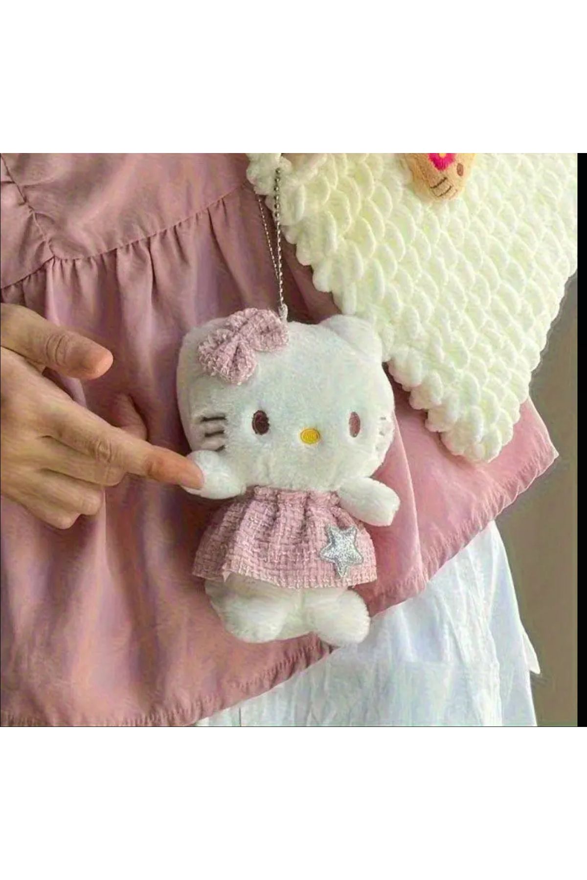 Sheinshine Hello kitty çanta charmı peluş,labubu