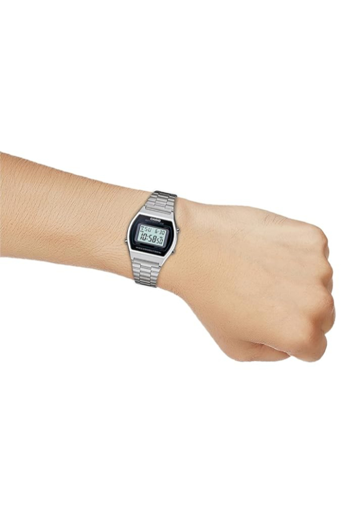 Casio-ساعة كاسيو الرقمية للجنسين بمينا متعدد الألوان - B640WD-1A 5
