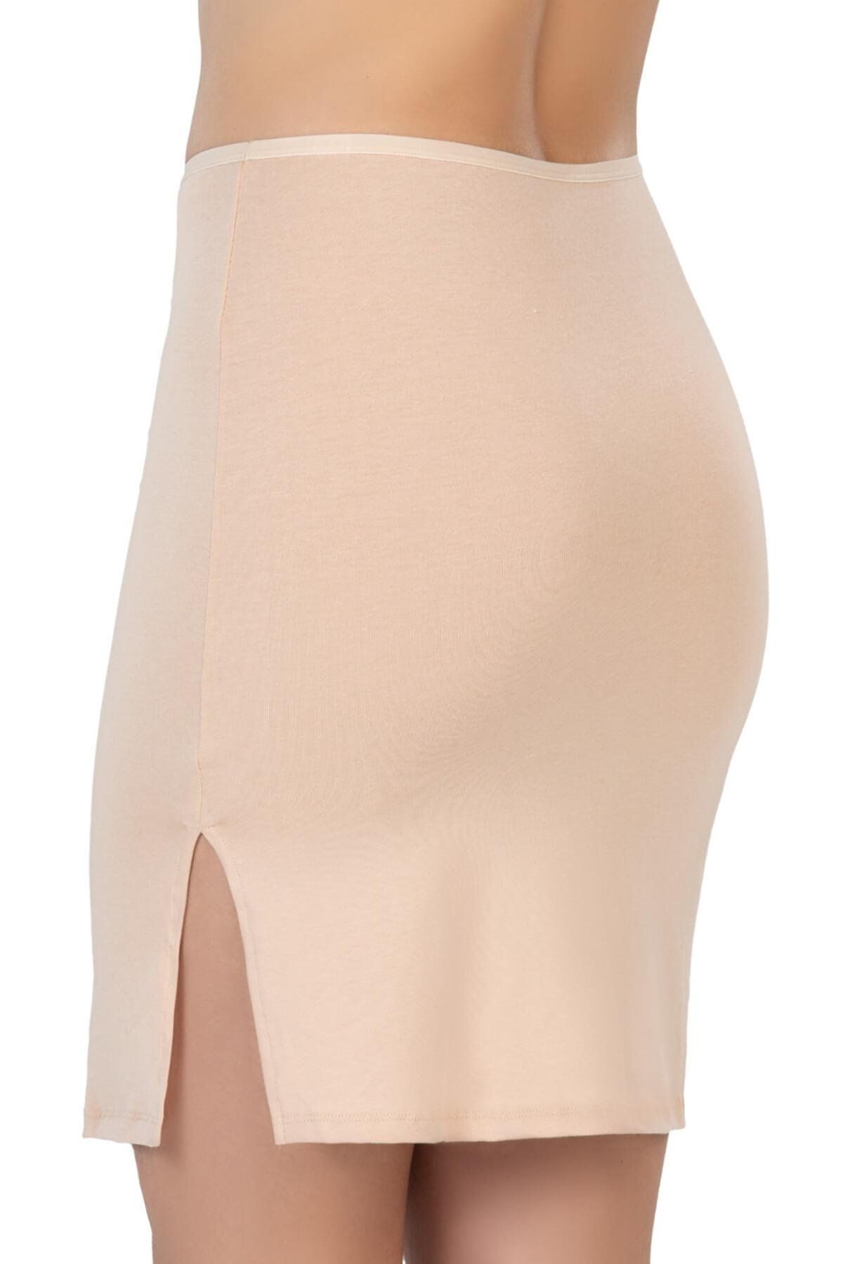 CENEN Ten Mı Emay 1438 Modal Cotton Midi Jupon