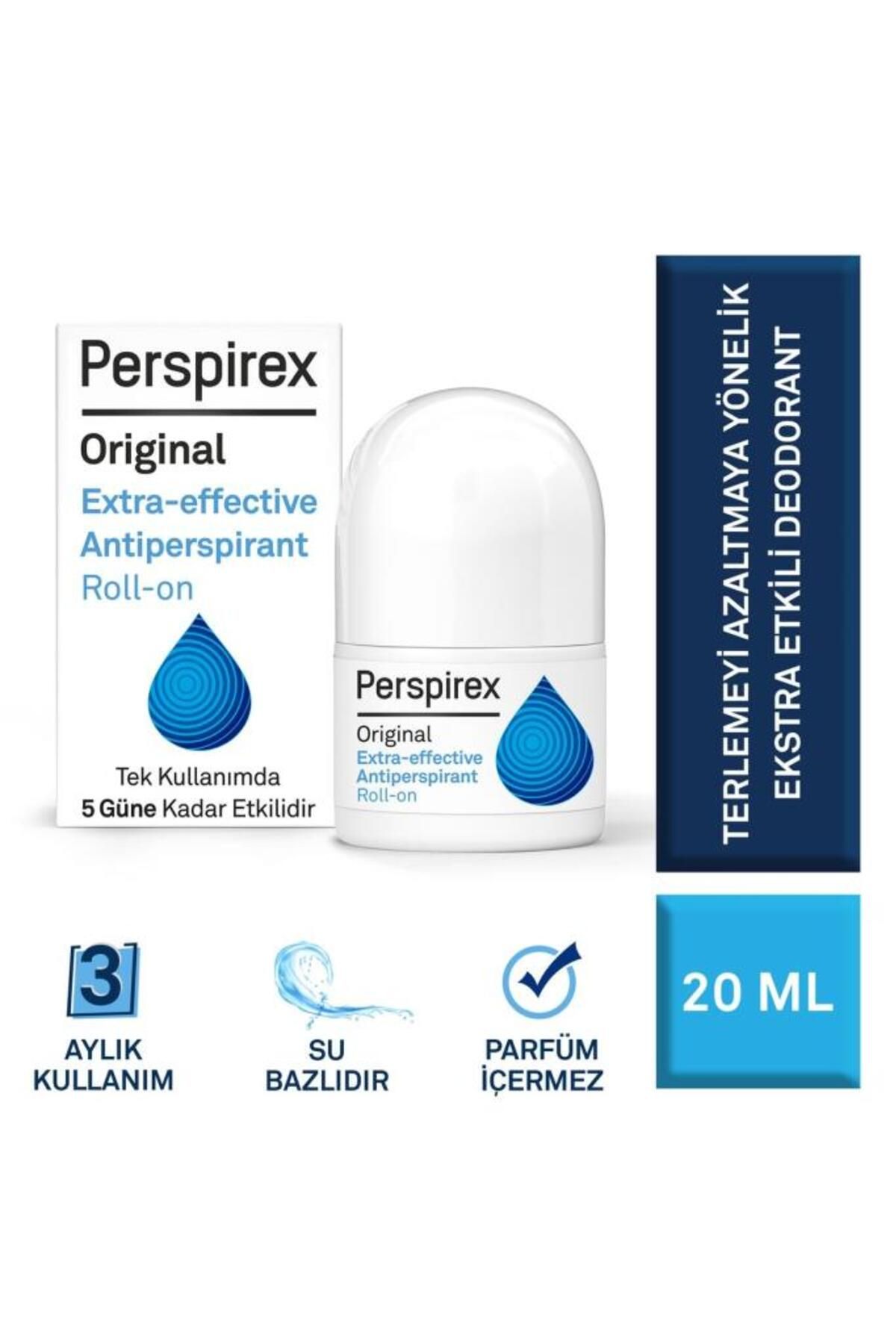 Perspirex Terleme Önleyici Orginal Extra Etkili Antiperspirant Roll-on 20 Ml