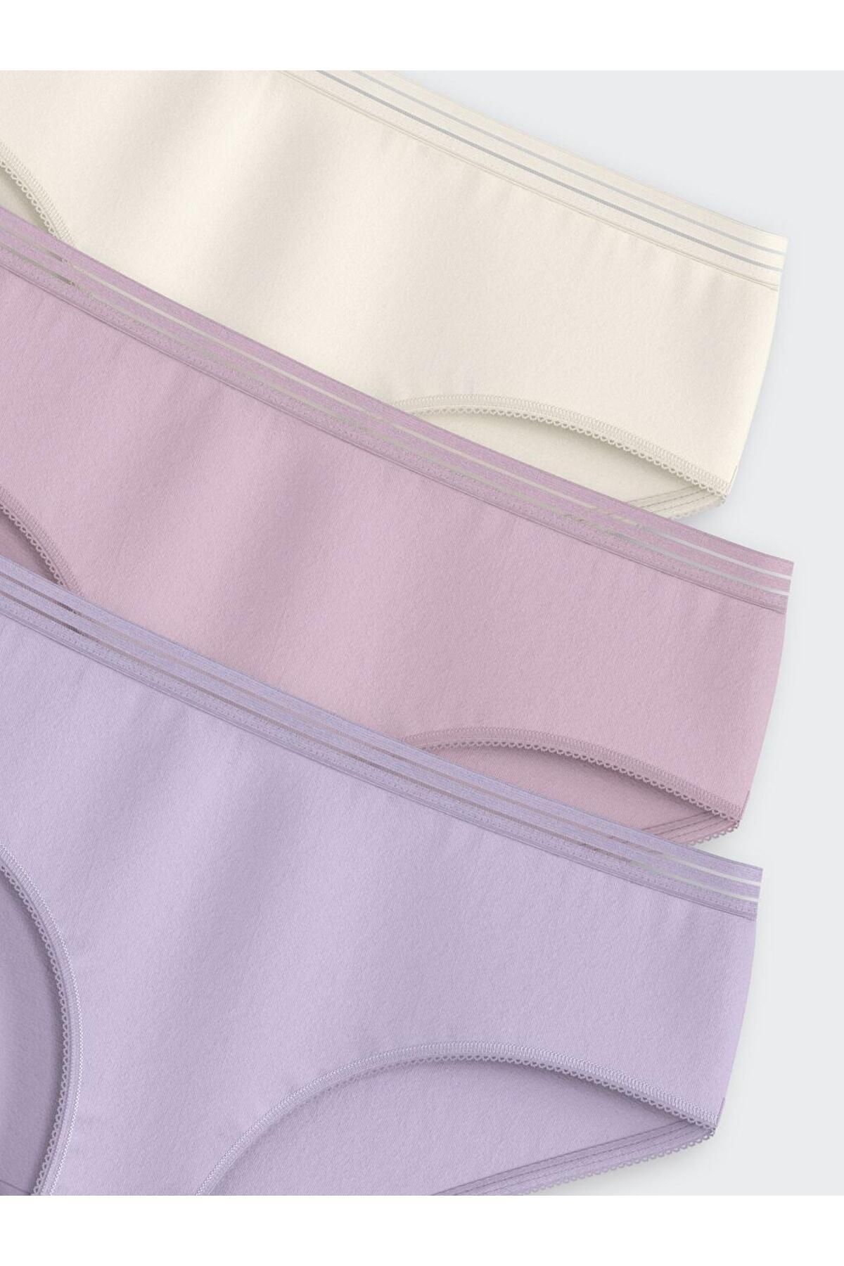 LC Waikiki-Plain Hipster Panties 3 Pack (S5) 3