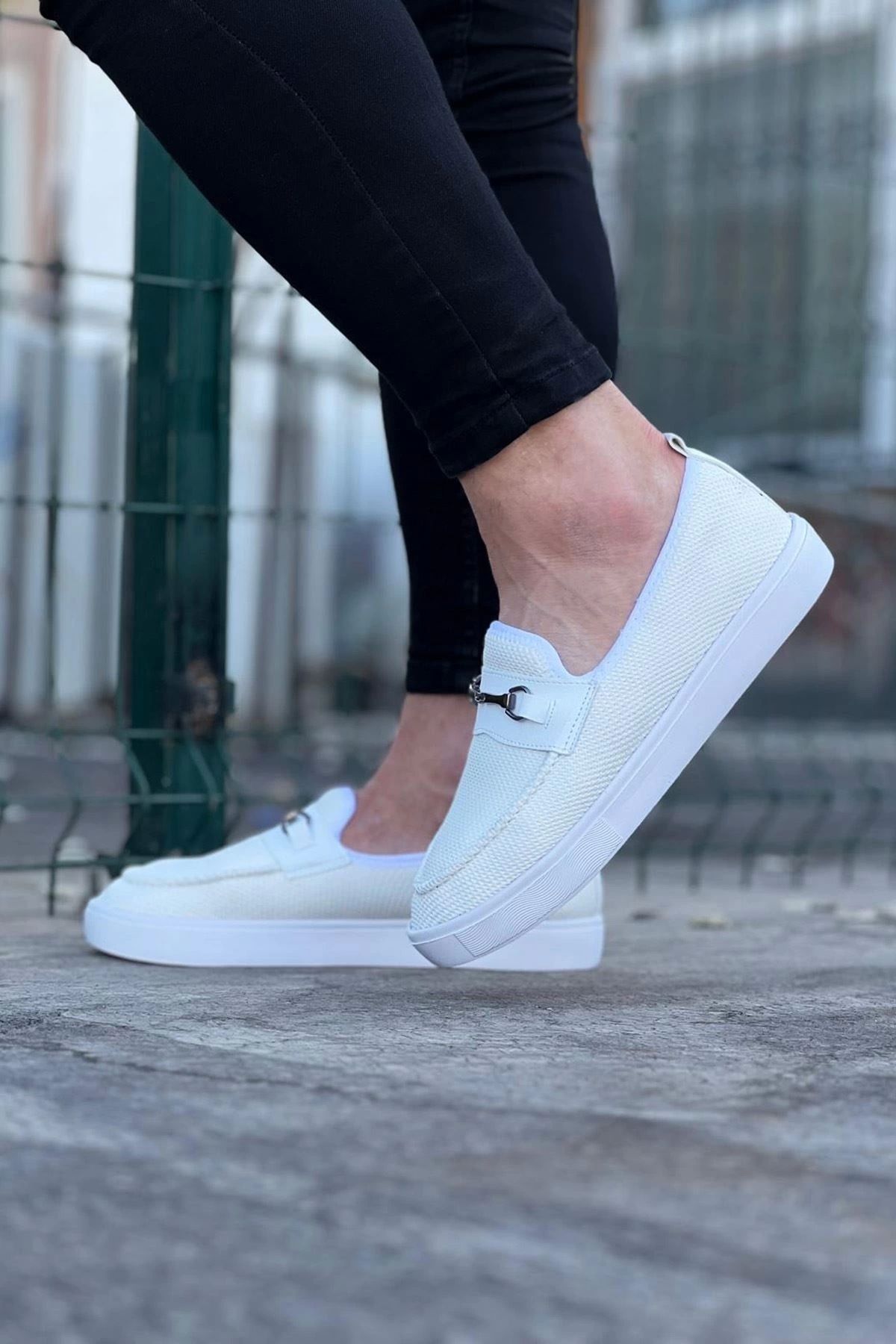 Nateli Wg060 Kömür Triko Babet Erkek Casual Ayakkabı