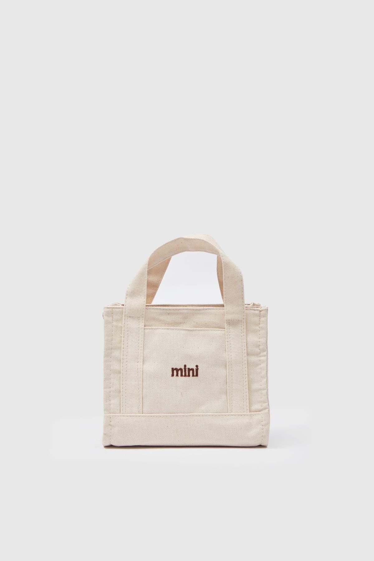 MARPL Mini Nakışlı Kanvas Omuz Çanta Çantası