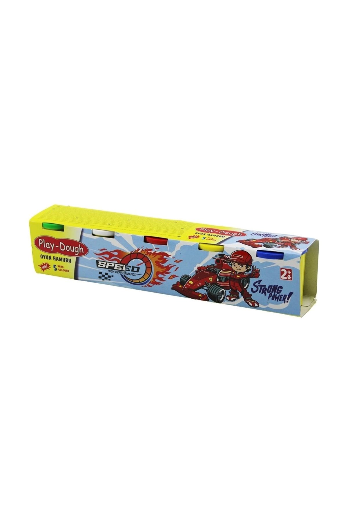 STOREMAX 5 PCS MİNİ 5 RENK OYUN HAMURU 5-KAPAKLI PLASTİK KUTU (5047)