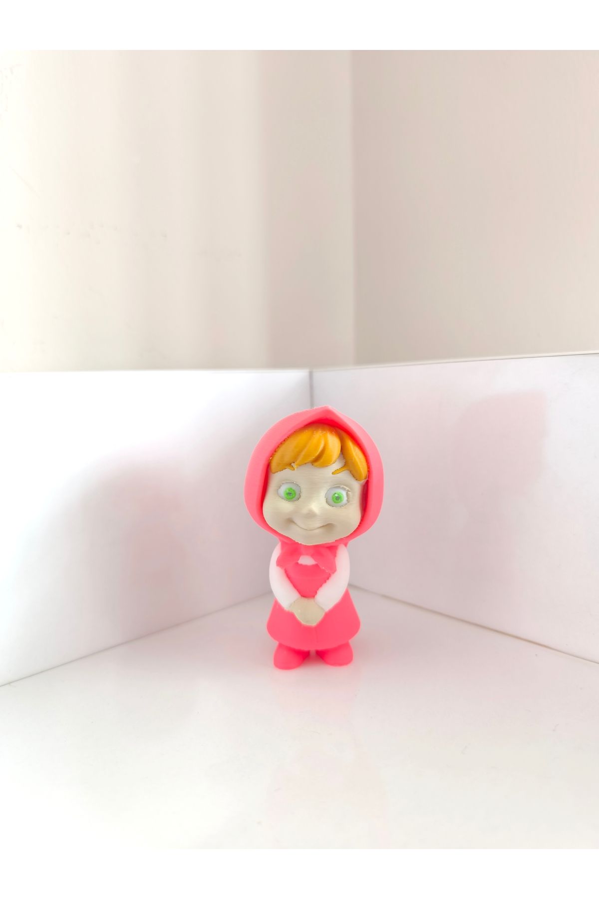 Alwin3d 7cm Masha Figür Oyuncak (Koca Ayı ile Masha)