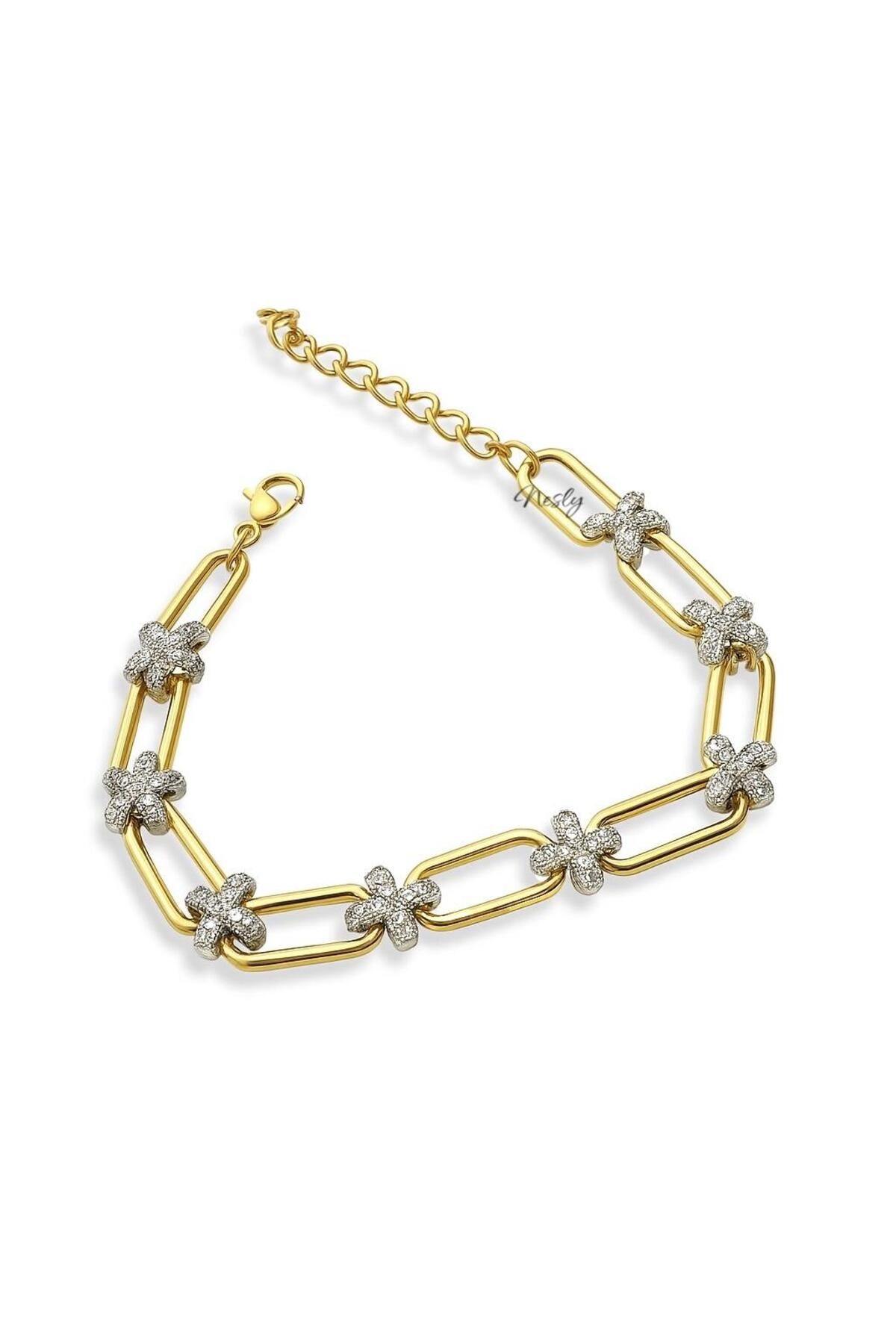 neslyaccessories Dual Bloom Bileklik