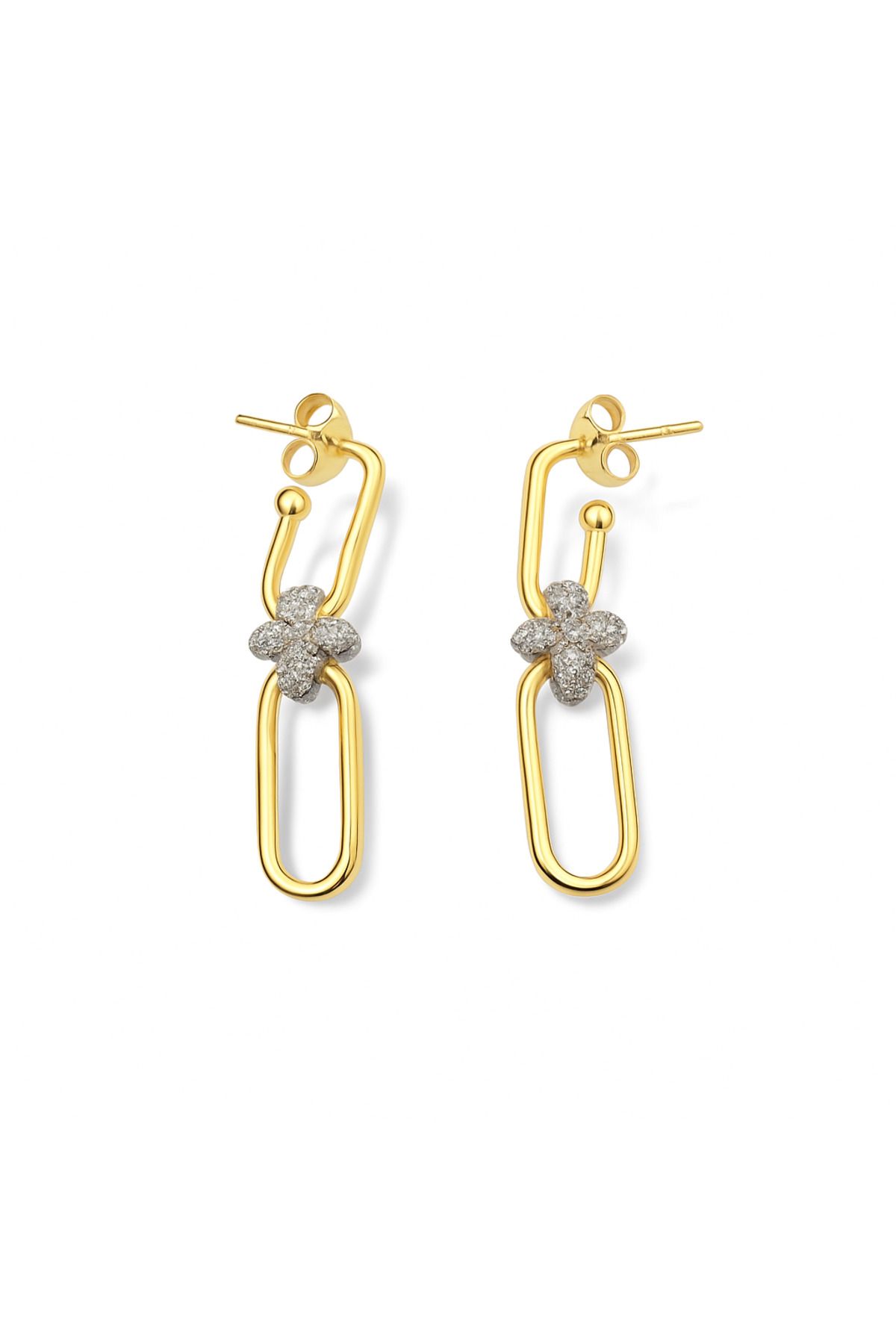 neslyaccessories Dual Bloom Küpe