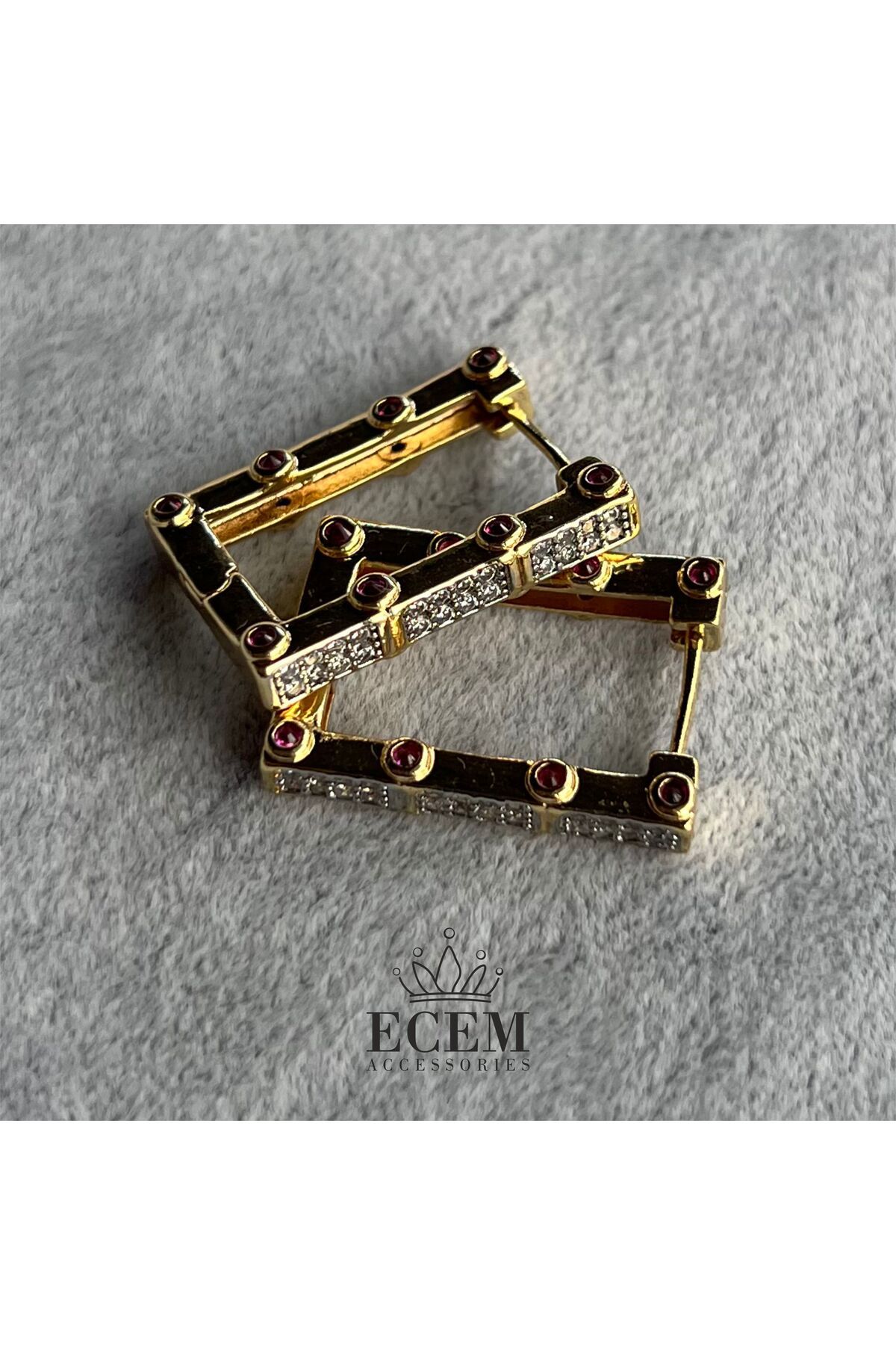ecem accessories EA-K-0036 / ÇELİK KÜPE