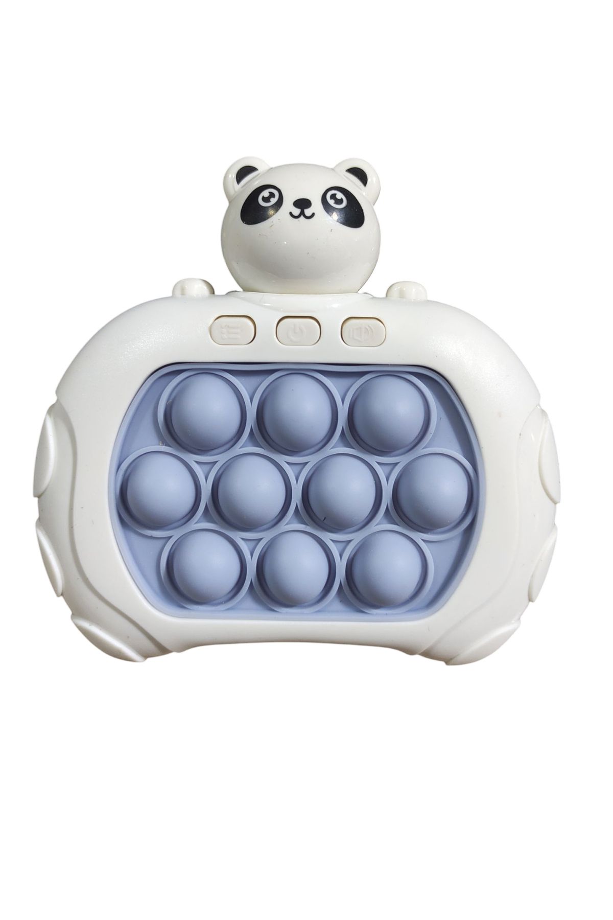 GAAK Popit Makinesi Işıklı Oyun Fast Push Pilli Fidget Kabarcık - Panda