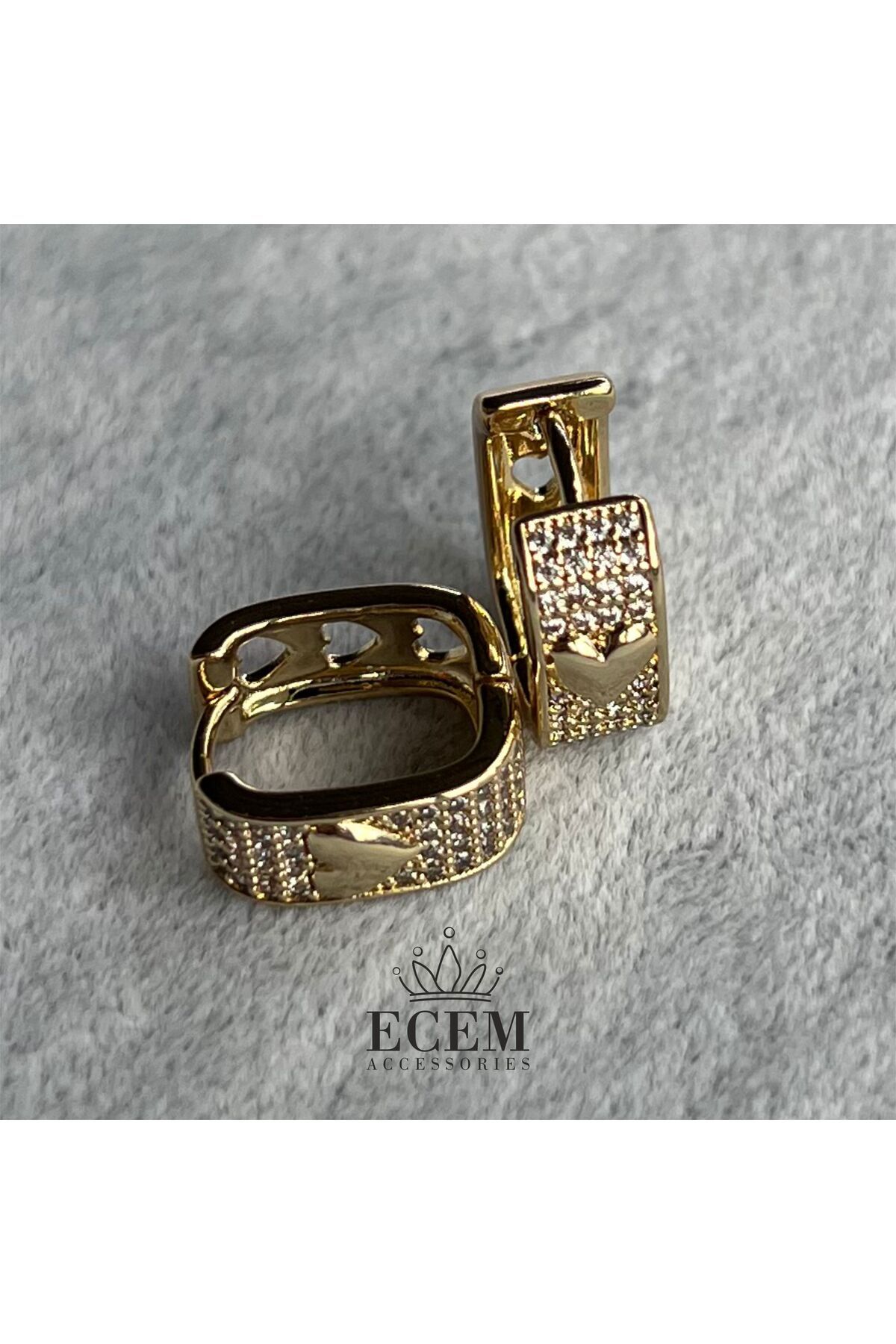 ecem accessories EA-K-0031 / ÇELİK KÜPE