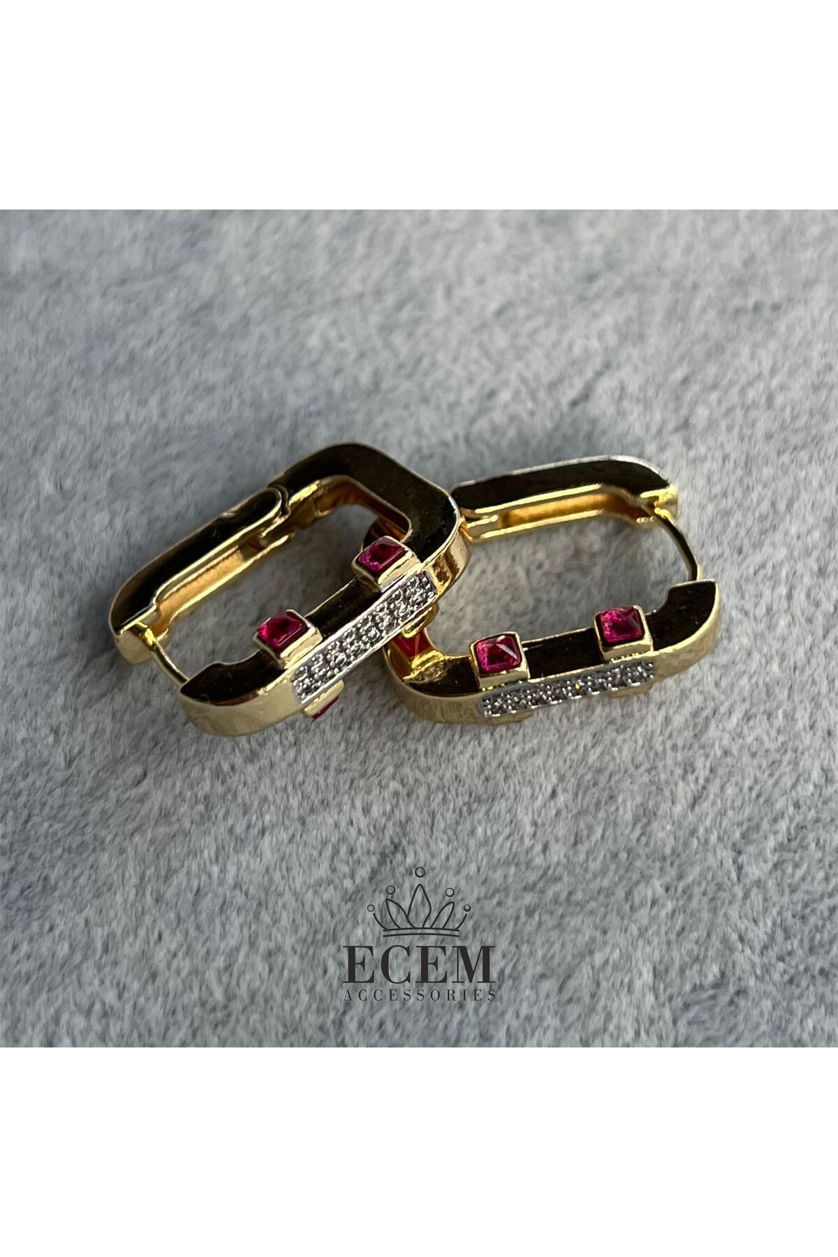 ecem accessories EA-K-0033 / ÇELİK KÜPE