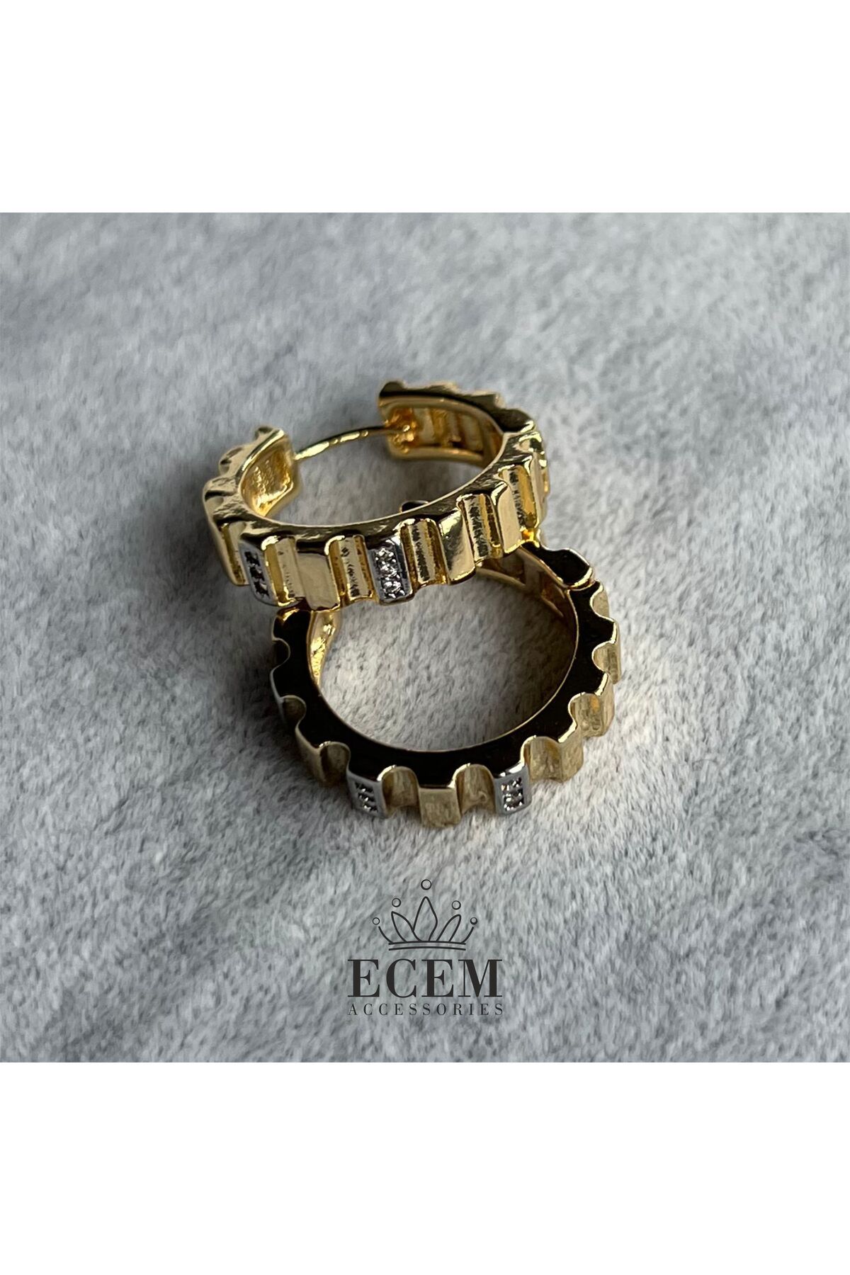ecem accessories EA-K-0027 / ÇELİK KÜPE