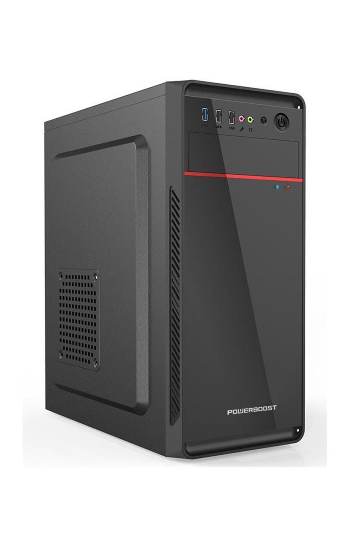 Vobotek Teknoloji PowerBoost VK-1626 350w USB 3.0 ATX Shiny Piano Siyah Kasa
