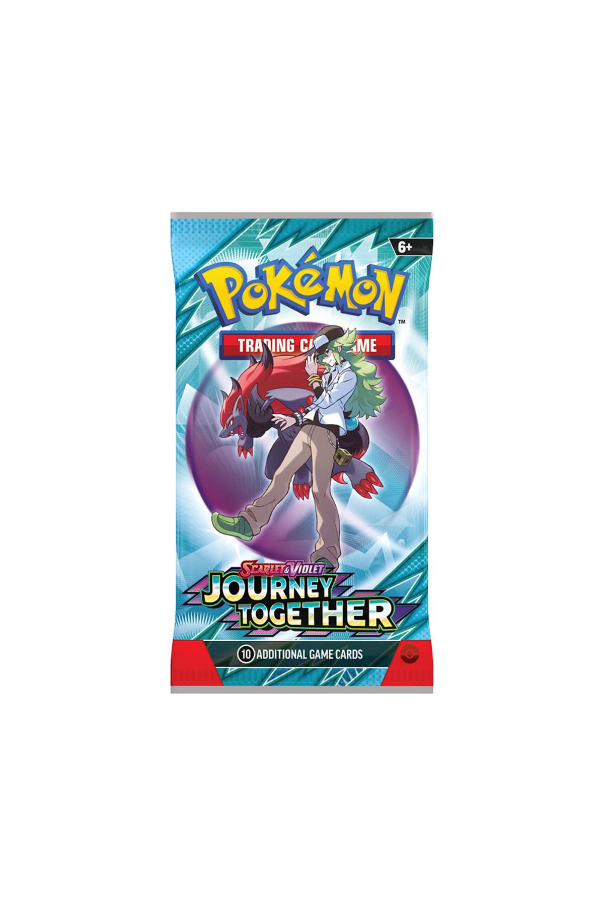 Pokemon TCG Journey Together Booster Pack 1 adet Lisanslı Oyun Kartı