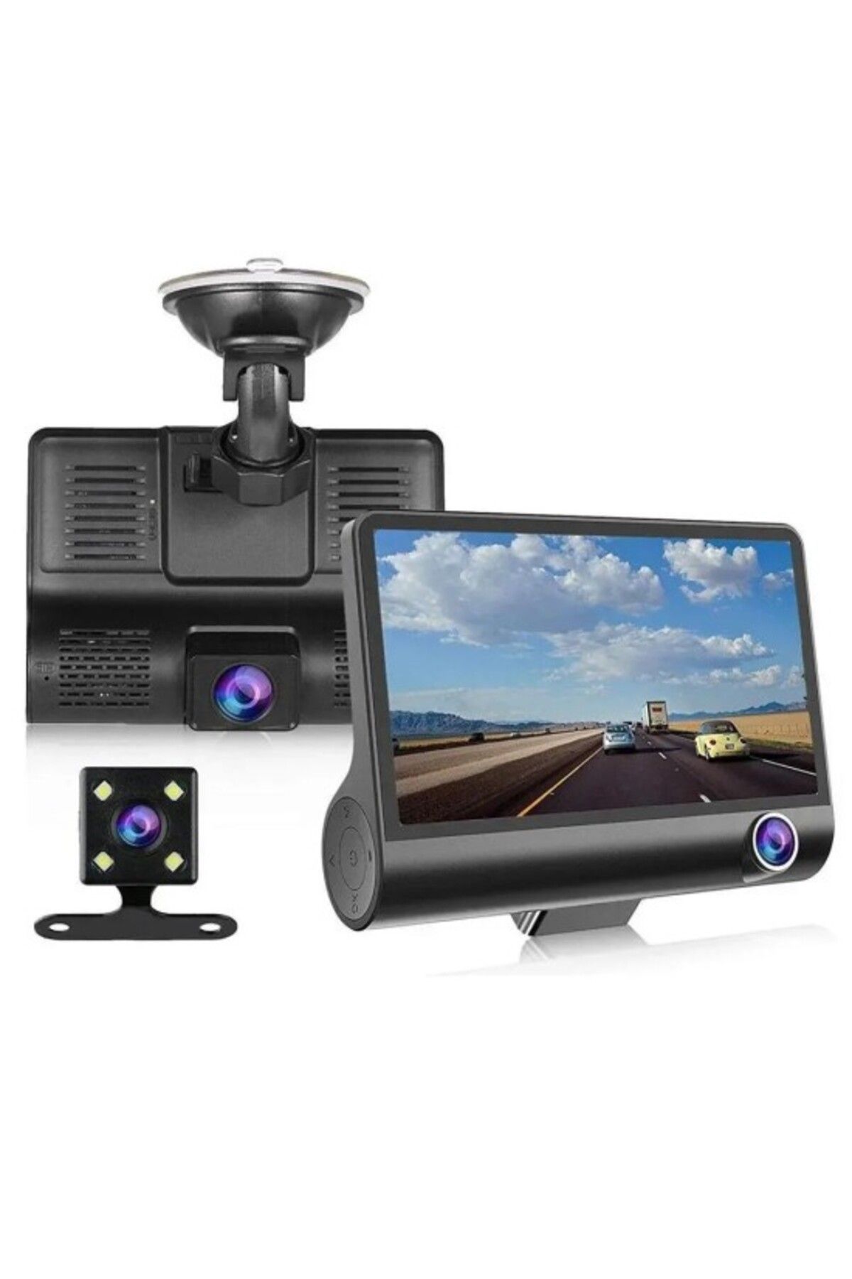 Fixport Angel Eye AE-413 Çift Yönlü Araç Kamerası