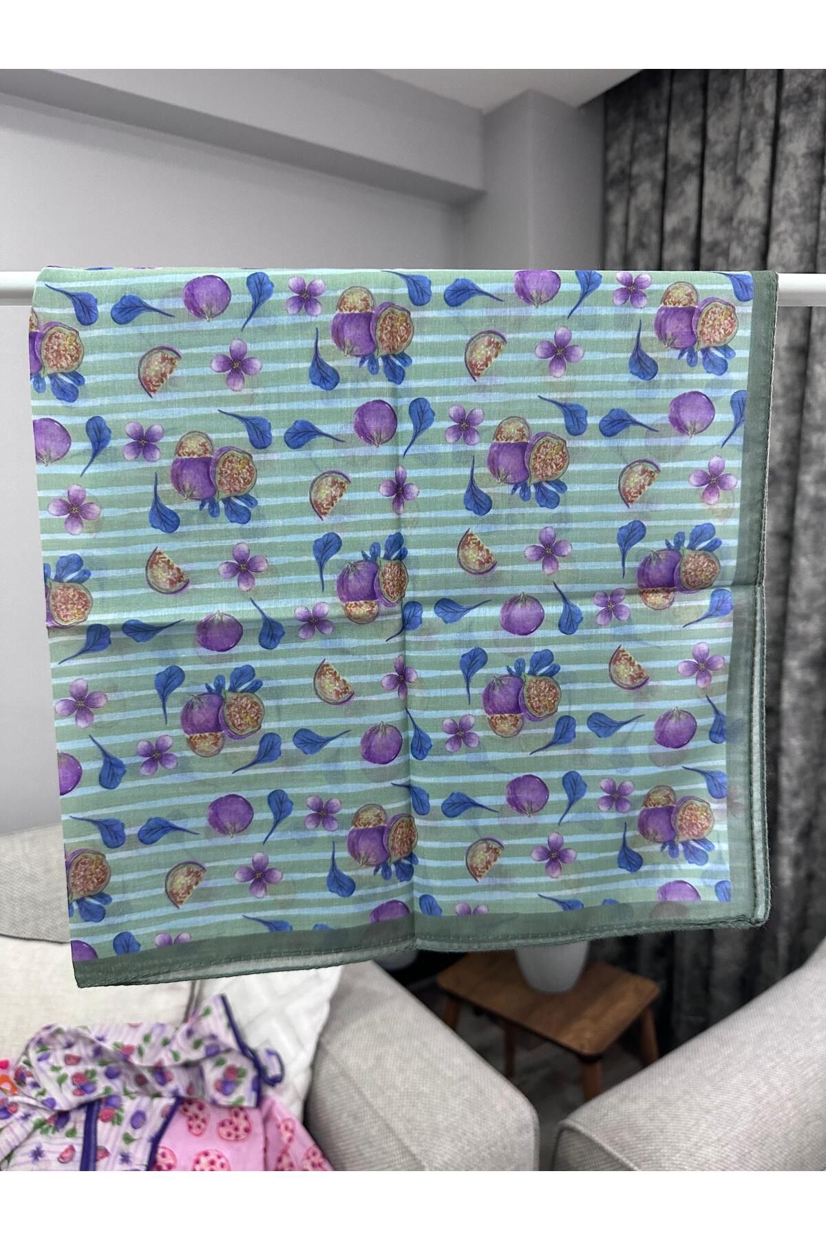 Mısırlı PAMUK FULAR - 70X70 / ÇOCUK EŞARP
