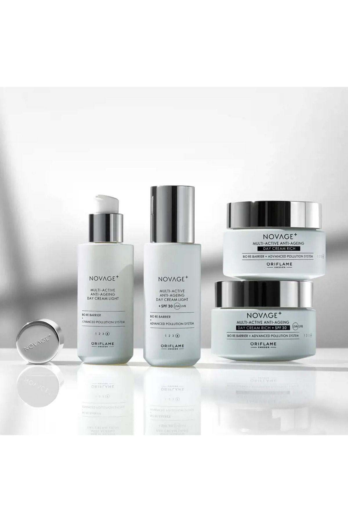 Oriflame-Oriflame Novage+ Multi-Active Anti-Ageing SPF 30 Light Day Cream, combats signs of aging 4