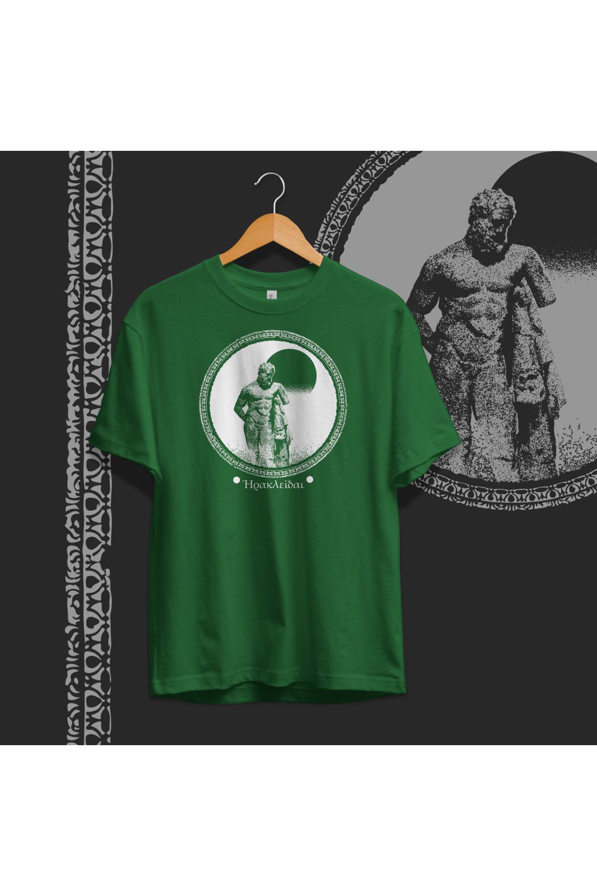 Hystoric Wear Herakles Baskılı Basic T-shirt