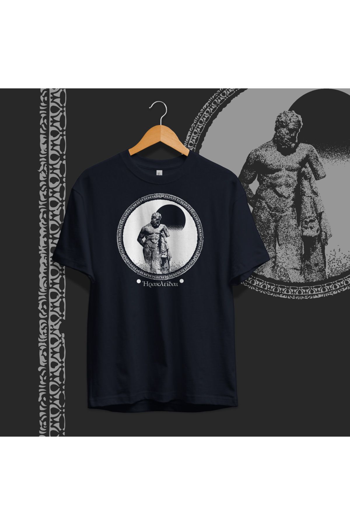 Hystoric Wear Herakles Baskılı Basic T-shirt