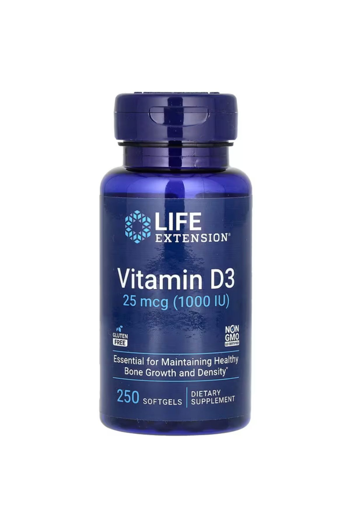 Life Extension , Vitamin D3, 25 mcg (1,000 IU), 250 Softgels