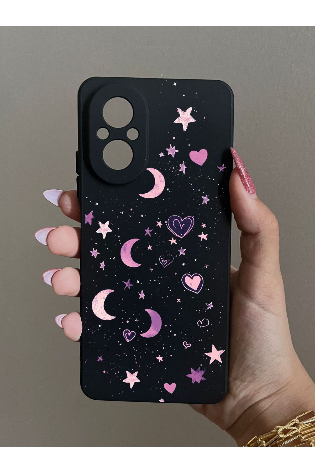 Framgan Realme 12 Lite Uyumlu Desen Tasarımlı Yüksek Kalite Arka Kapak Lansman Kılıf