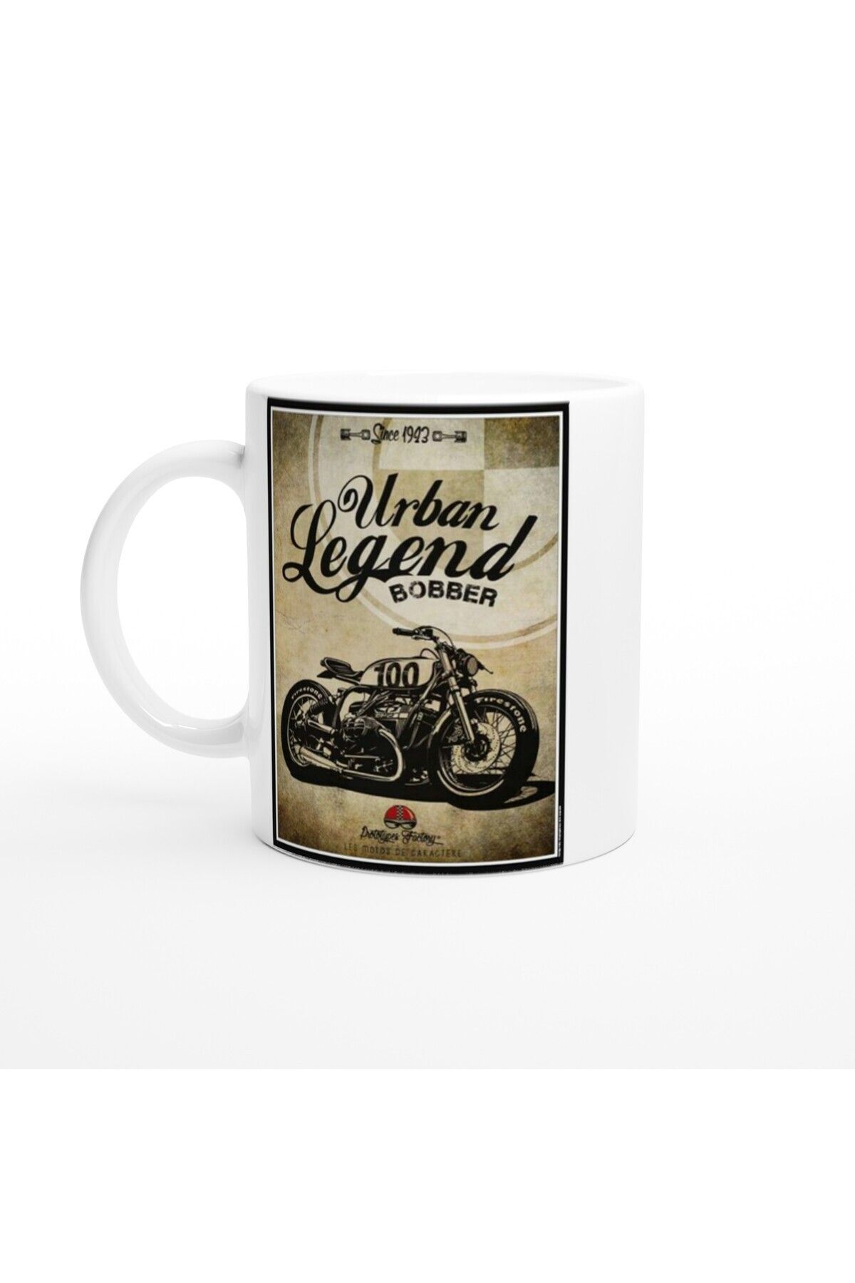 MESCHAIN Urban Legend Bobber Motosiklet Kupa Bardak