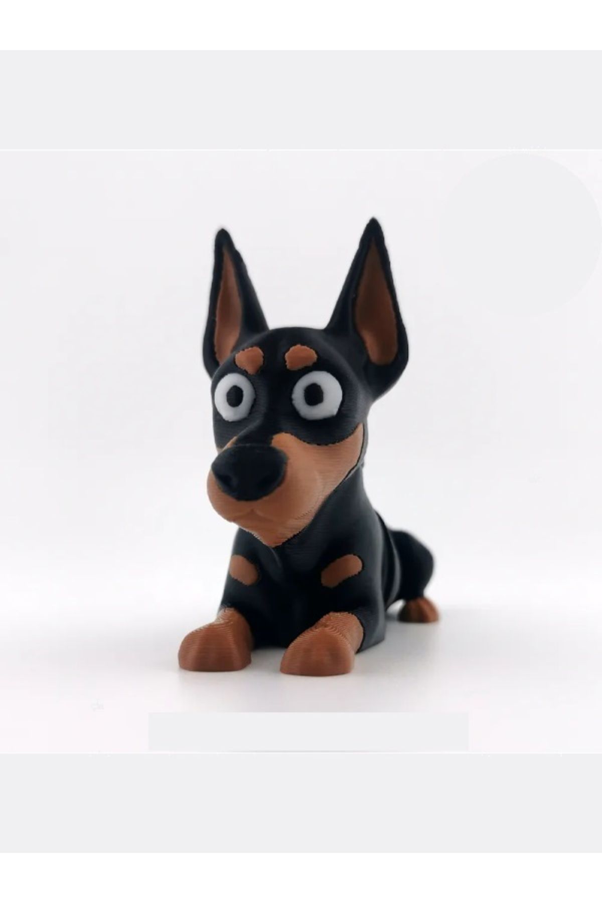 NOMOTHETIC Mini Flexi Doberman Figürü – Hareketli Tasarım
