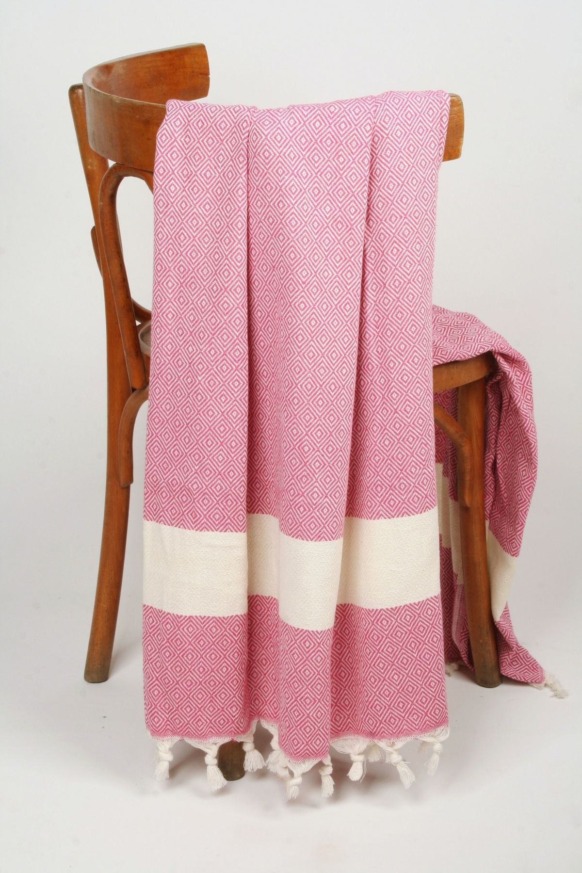 İKBAL TEXTILE Alice Dokuma Plaj Havlusu/Peştemal (%100 Pamuk)