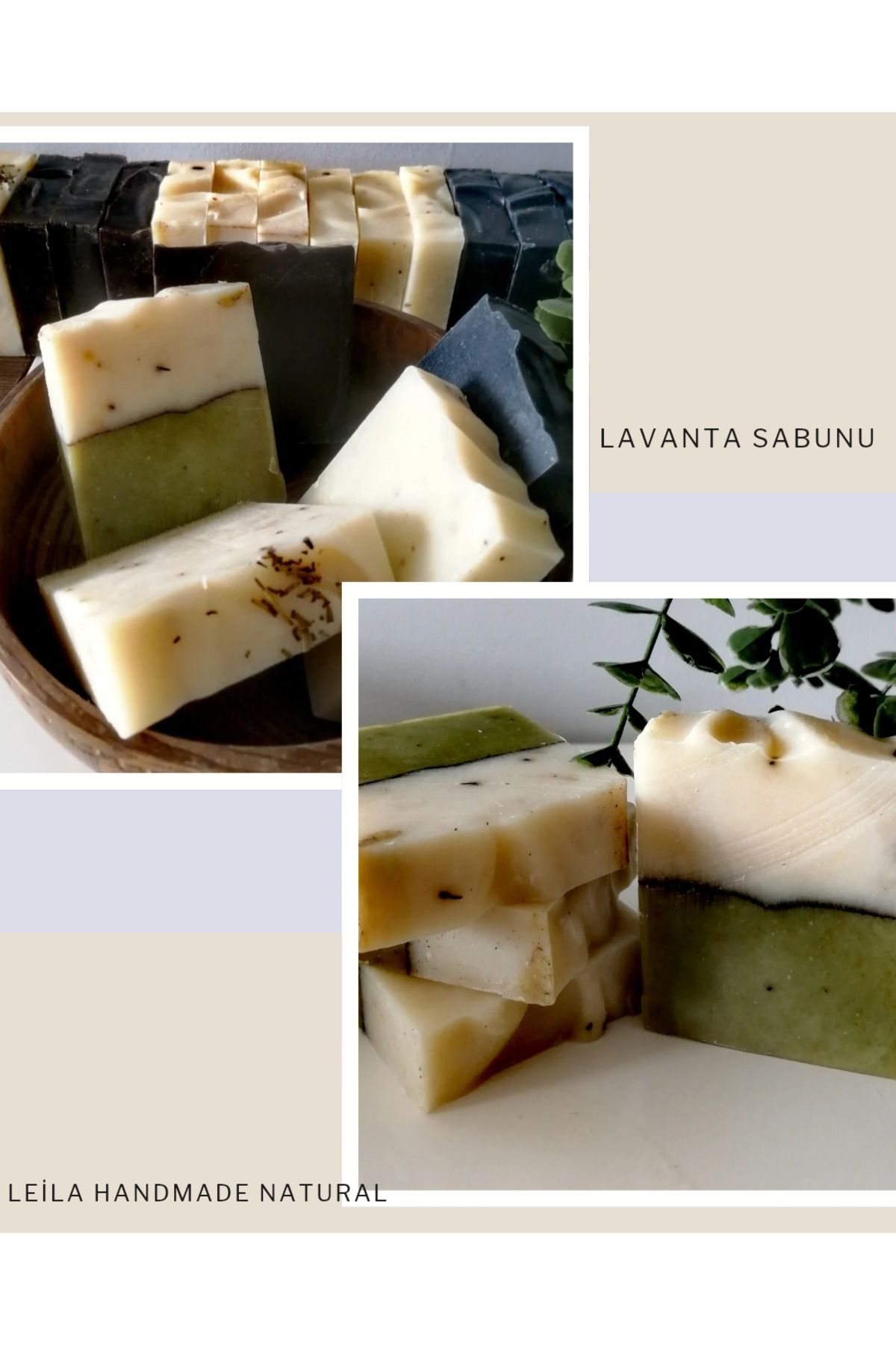 Leila Doğal Lavanta sabunu